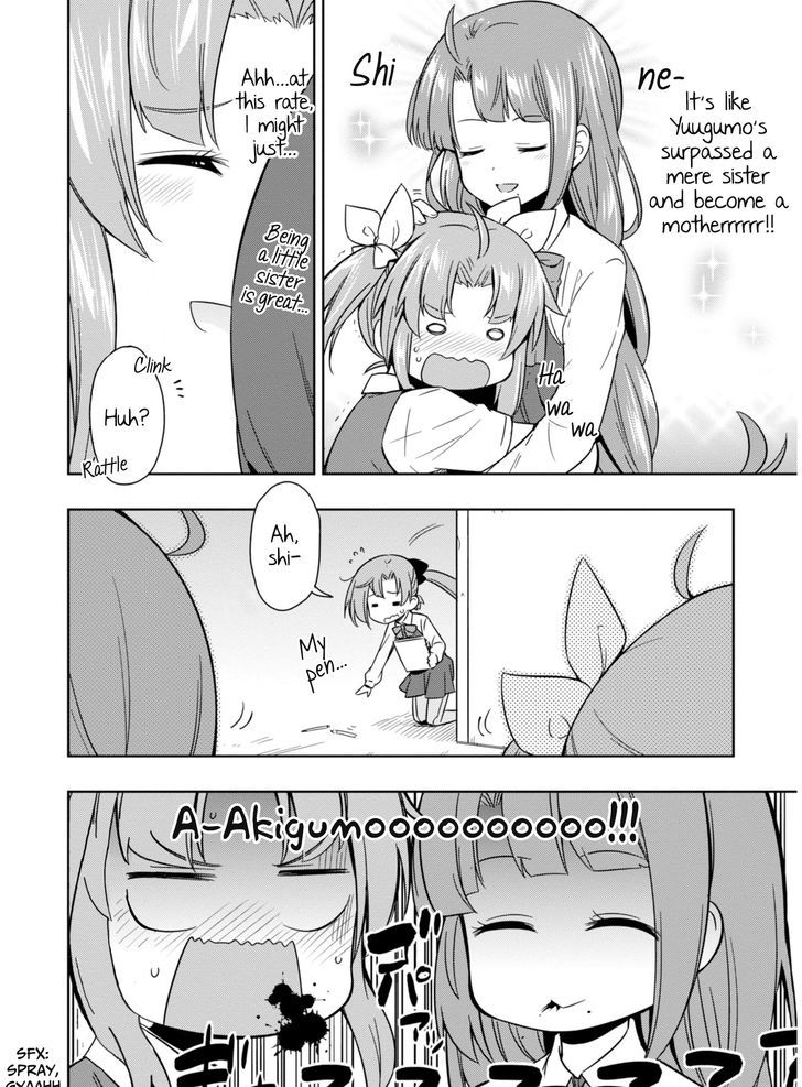 Kantai Collection -Kan Colle- Dengeki Comic Anthology: Sasebo Chinjufu-hen Chapter 11.8 page 8 - Vol.11 Chapter 8 : The YuuKage Contrast