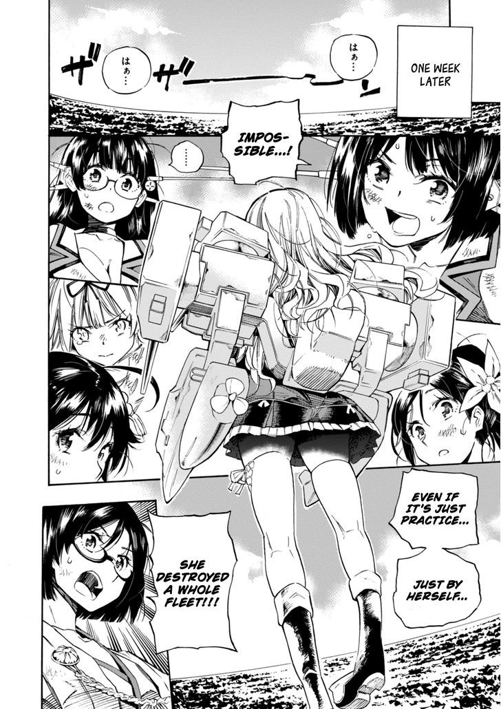 Kantai Collection -Kan Colle- Dengeki Comic Anthology: Sasebo Chinjufu-hen Chapter 13.2 page 4 - Vol.13 Chapter 2 : Pola and the Liquor Ban