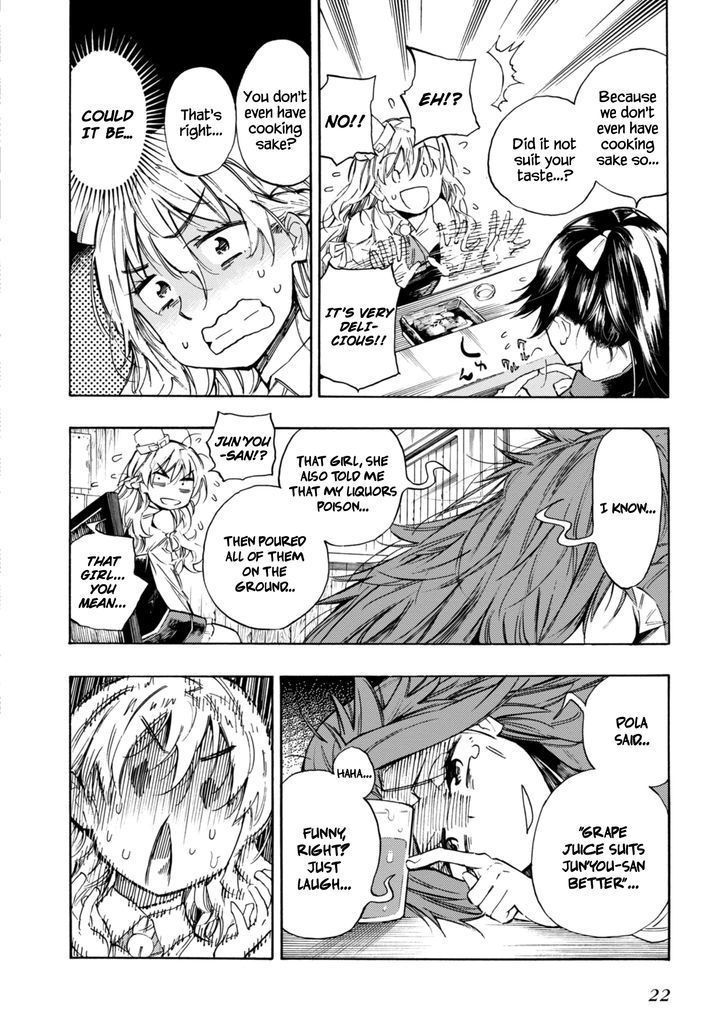 Kantai Collection -Kan Colle- Dengeki Comic Anthology: Sasebo Chinjufu-hen Chapter 13.2 page 8 - Vol.13 Chapter 2 : Pola and the Liquor Ban