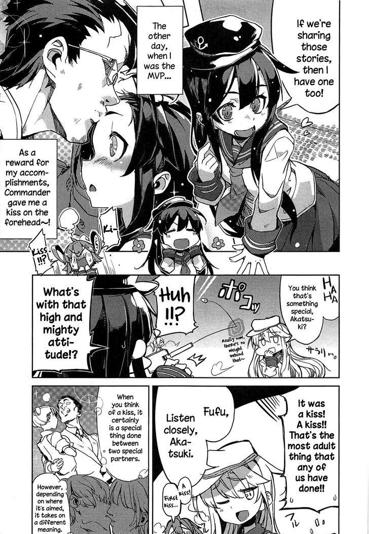 Kantai Collection -Kan Colle- Dengeki Comic Anthology: Sasebo Chinjufu-hen Chapter 2.16 page 5 - Vol.02 Chapter 16 : Strange Love