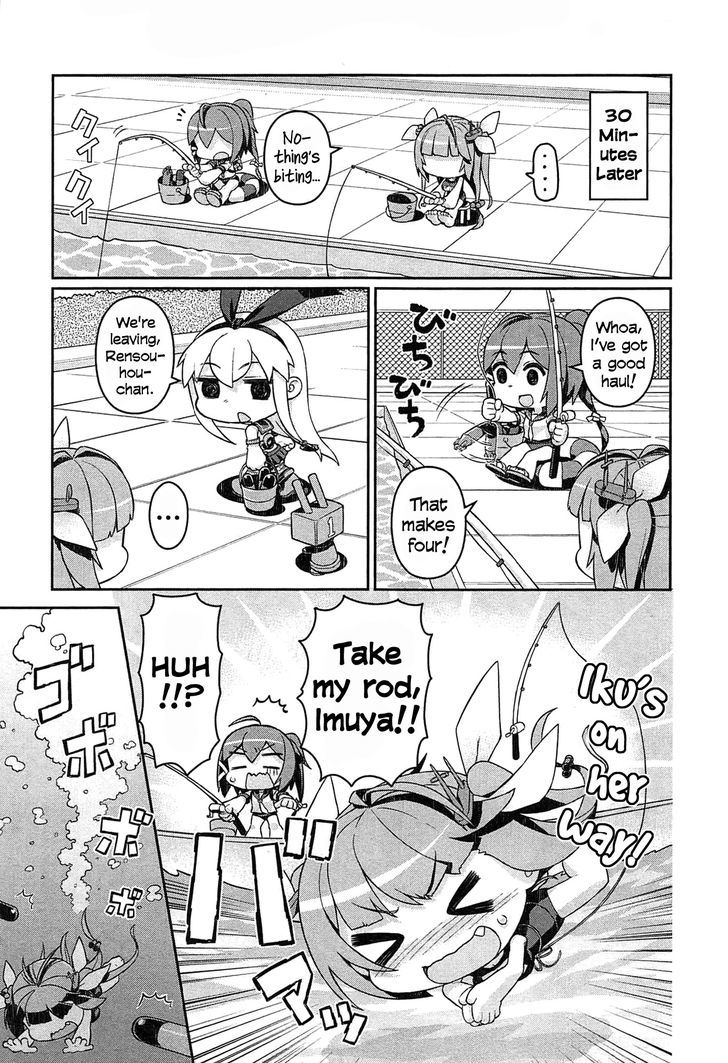 Kantai Collection -Kan Colle- Dengeki Comic Anthology: Sasebo Chinjufu-hen Chapter 2.6 page 3 - Vol.02 Chapter 6 : Iku's Resupply is Rough! Nano!