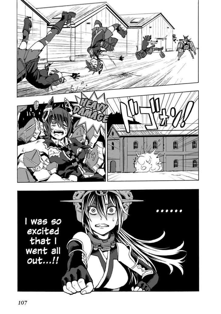 Kantai Collection -Kan Colle- Dengeki Comic Anthology: Sasebo Chinjufu-hen Chapter 4.14 page 9 - Vol.04 Chapter 14 : The Crying Battleship