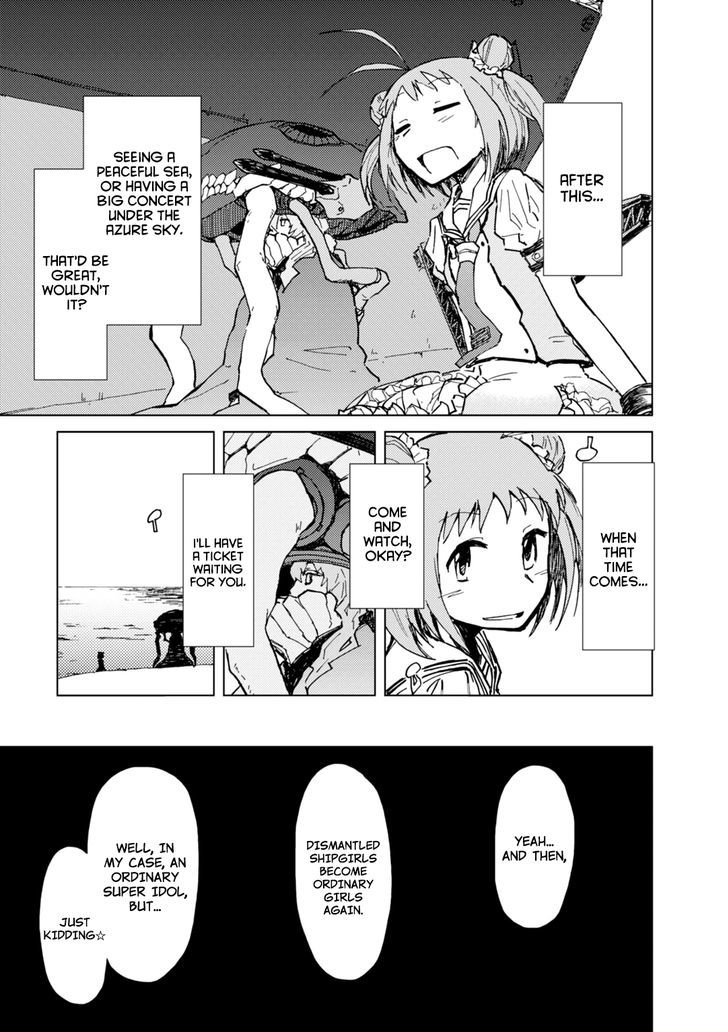 Kantai Collection -Kan Colle- Dengeki Comic Anthology: Sasebo Chinjufu-hen Chapter 4.5 page 11 - Vol.04 Chapter 5 : Naka-chan, Dismantled