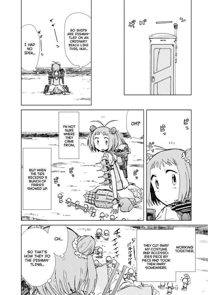 Kantai Collection -Kan Colle- Dengeki Comic Anthology: Sasebo Chinjufu-hen Chapter 4.5 page 4 - Vol.04 Chapter 5 : Naka-chan, Dismantled