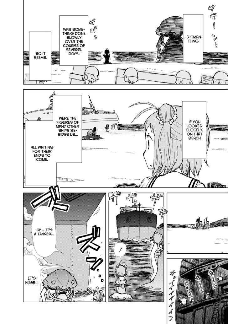 Kantai Collection -Kan Colle- Dengeki Comic Anthology: Sasebo Chinjufu-hen Chapter 4.5 page 8 - Vol.04 Chapter 5 : Naka-chan, Dismantled
