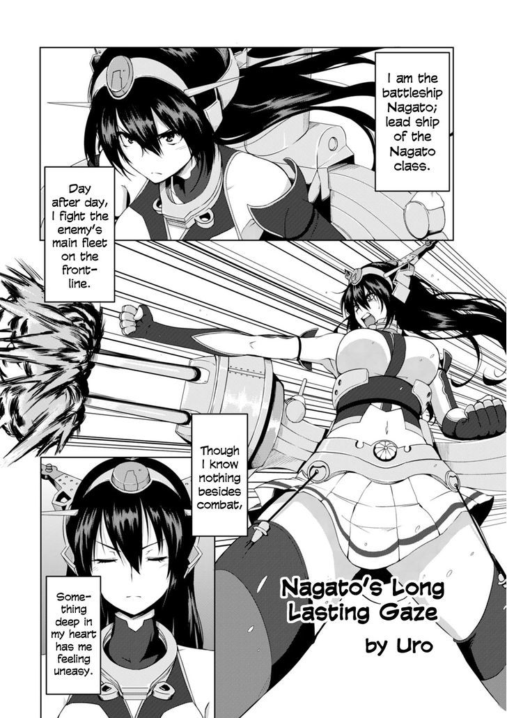Kantai Collection -Kan Colle- Dengeki Comic Anthology: Sasebo Chinjufu-hen Chapter 6.6 page 1 - Vol.06 Chapter 6 : Nagato's Long Lasting Gaze