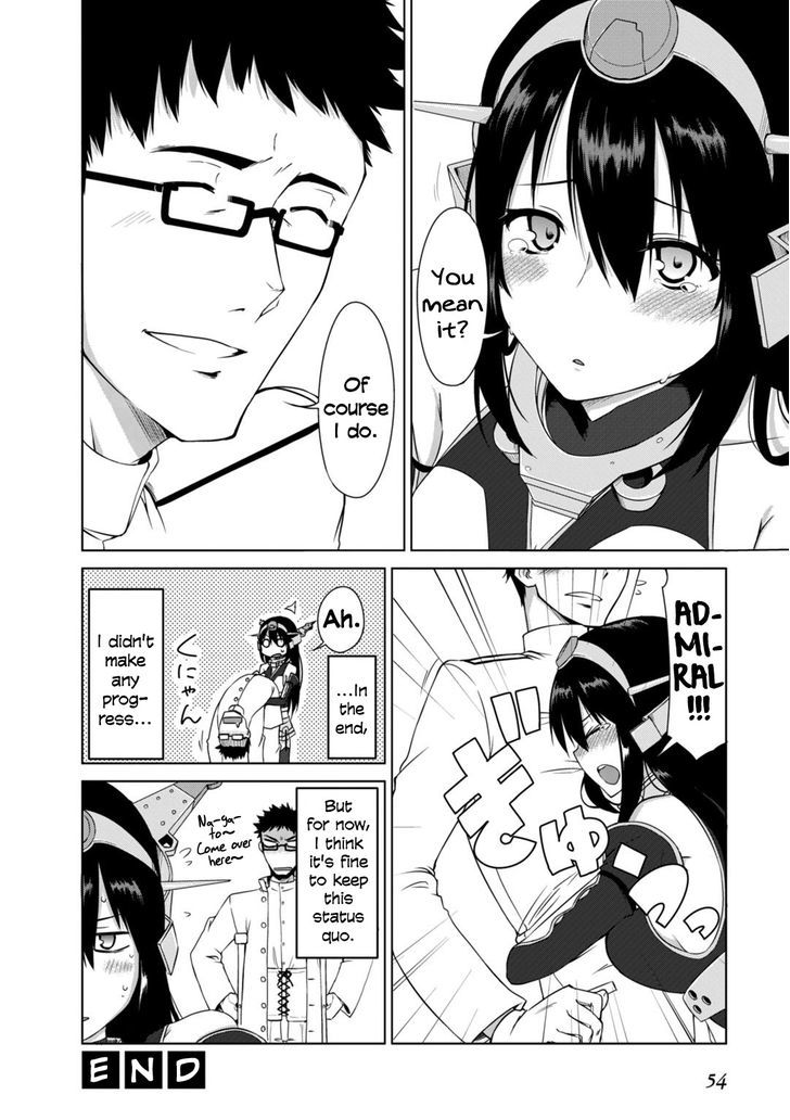 Kantai Collection -Kan Colle- Dengeki Comic Anthology: Sasebo Chinjufu-hen Chapter 6.6 page 12 - Vol.06 Chapter 6 : Nagato's Long Lasting Gaze