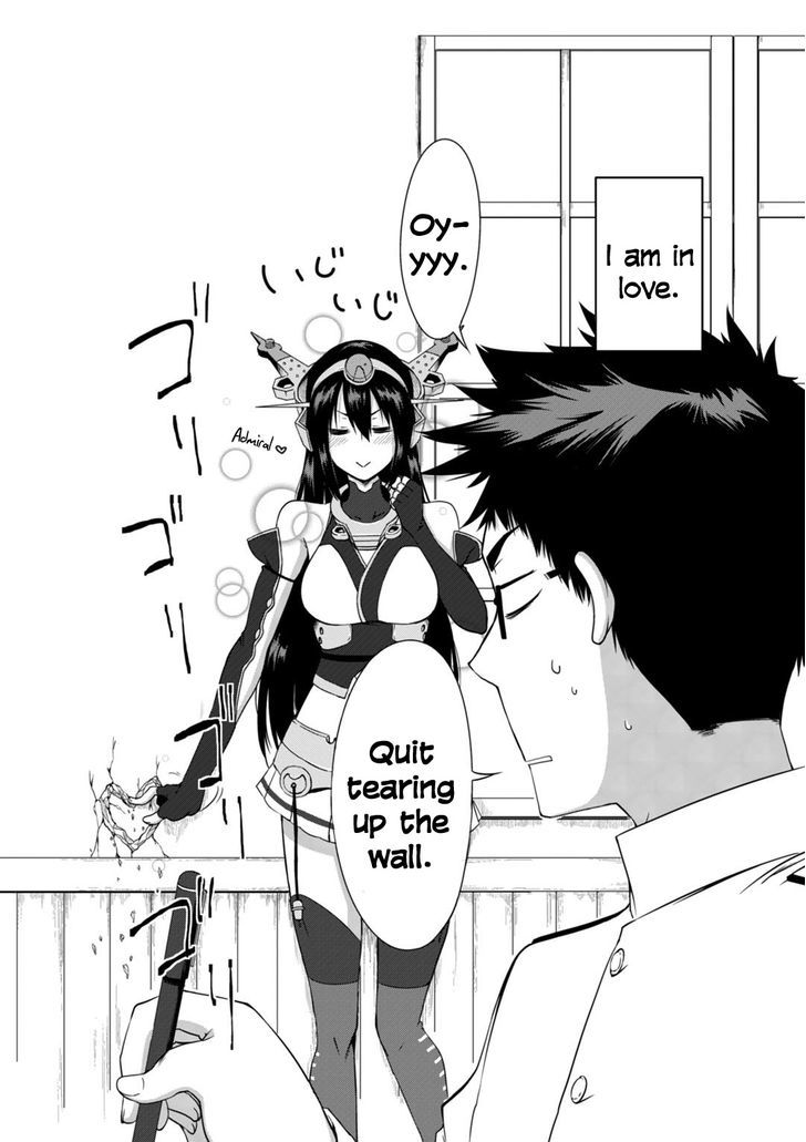 Kantai Collection -Kan Colle- Dengeki Comic Anthology: Sasebo Chinjufu-hen Chapter 6.6 page 2 - Vol.06 Chapter 6 : Nagato's Long Lasting Gaze