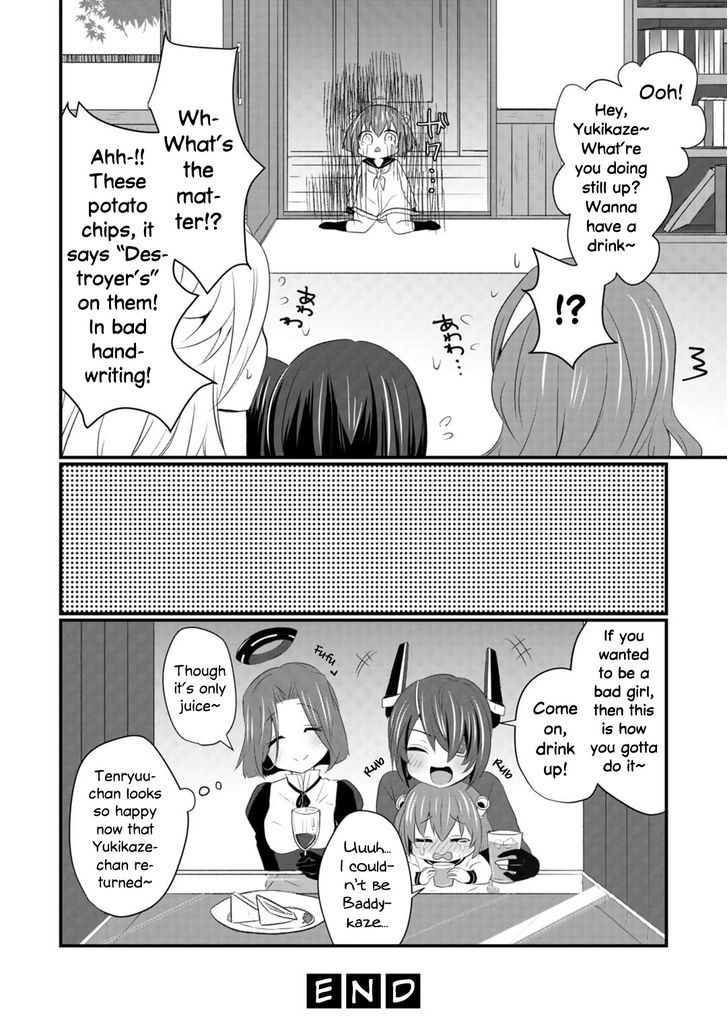 Kantai Collection -Kan Colle- Dengeki Comic Anthology: Sasebo Chinjufu-hen Chapter 7.15 page 8 - Vol.07 Chapter 15 : Yukikaze is Turning Bad!
