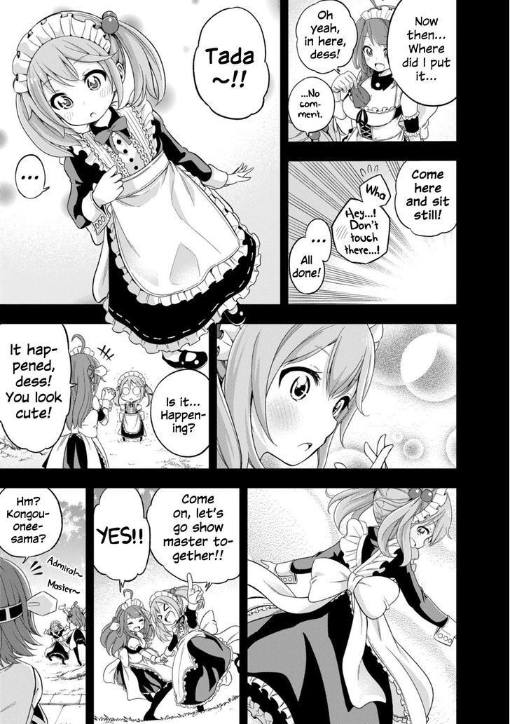 Kantai Collection -Kan Colle- Dengeki Comic Anthology: Sasebo Chinjufu-hen Chapter 8.9 page 5 - Vol.08 Chapter 9 : Maid Memoirs