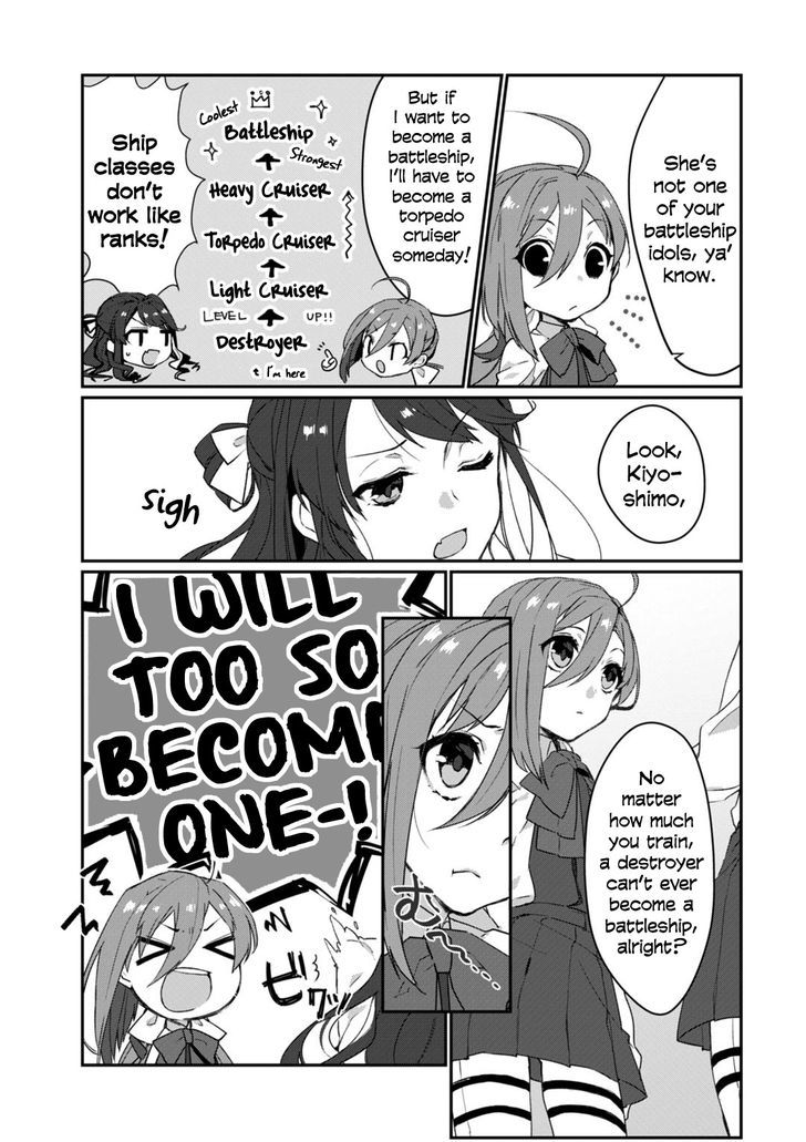 Kantai Collection -Kan Colle- Dengeki Comic Anthology: Sasebo Chinjufu-hen Chapter 9.3 page 4 - Vol.09 Chapter 3 : Someday, Surely, Super Battleship
