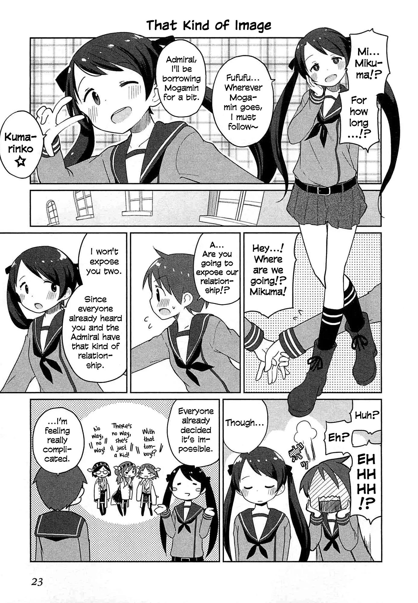 Kantai Collection -KanColle- Dengeki Comic Anthology: Sasebo Chinjufu-hen Chapter 1.3 page 3 - Vol.1 Chapter 3: Secretary Ship Mogami