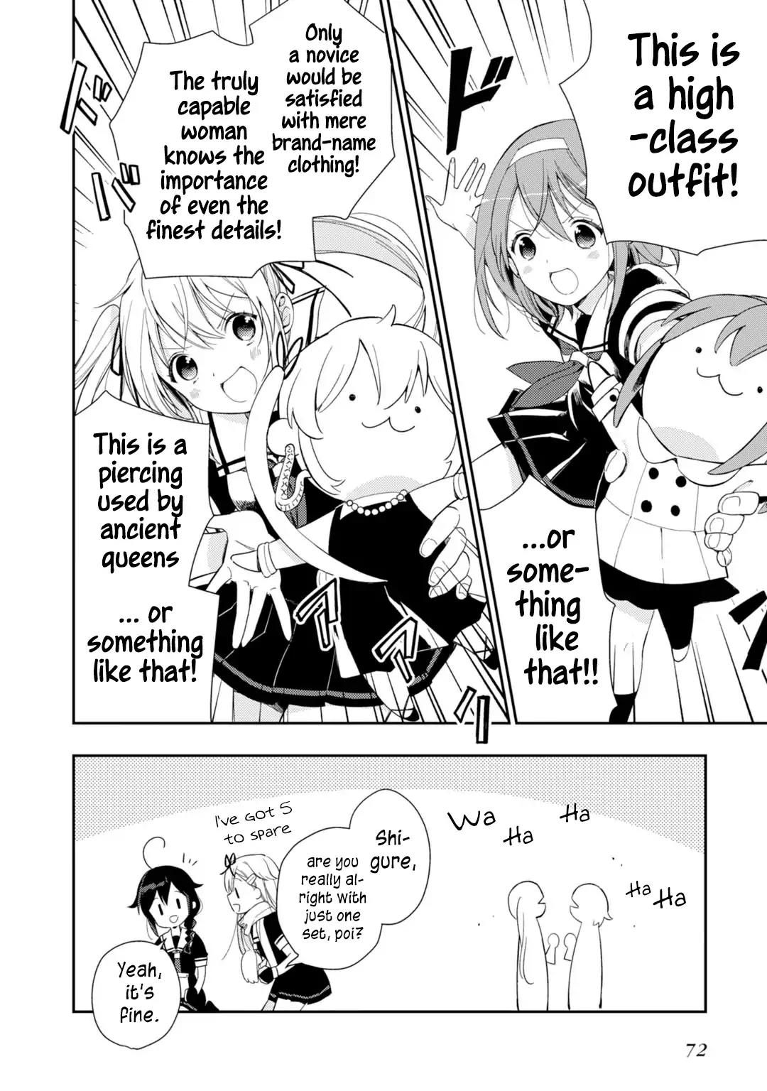 Kantai Collection -KanColle- Dengeki Comic Anthology: Sasebo Chinjufu-hen Chapter 10.8 page 6 - Vol.10 Chapter 8: Custom Doll