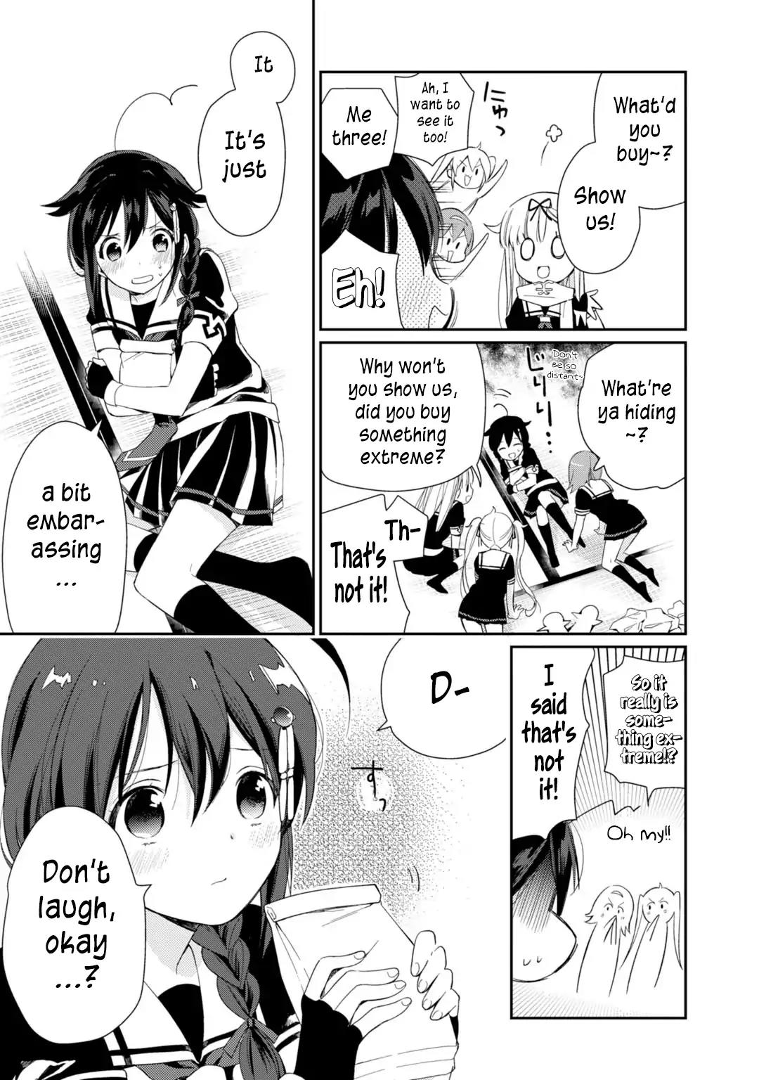 Kantai Collection -KanColle- Dengeki Comic Anthology: Sasebo Chinjufu-hen Chapter 10.8 page 7 - Vol.10 Chapter 8: Custom Doll