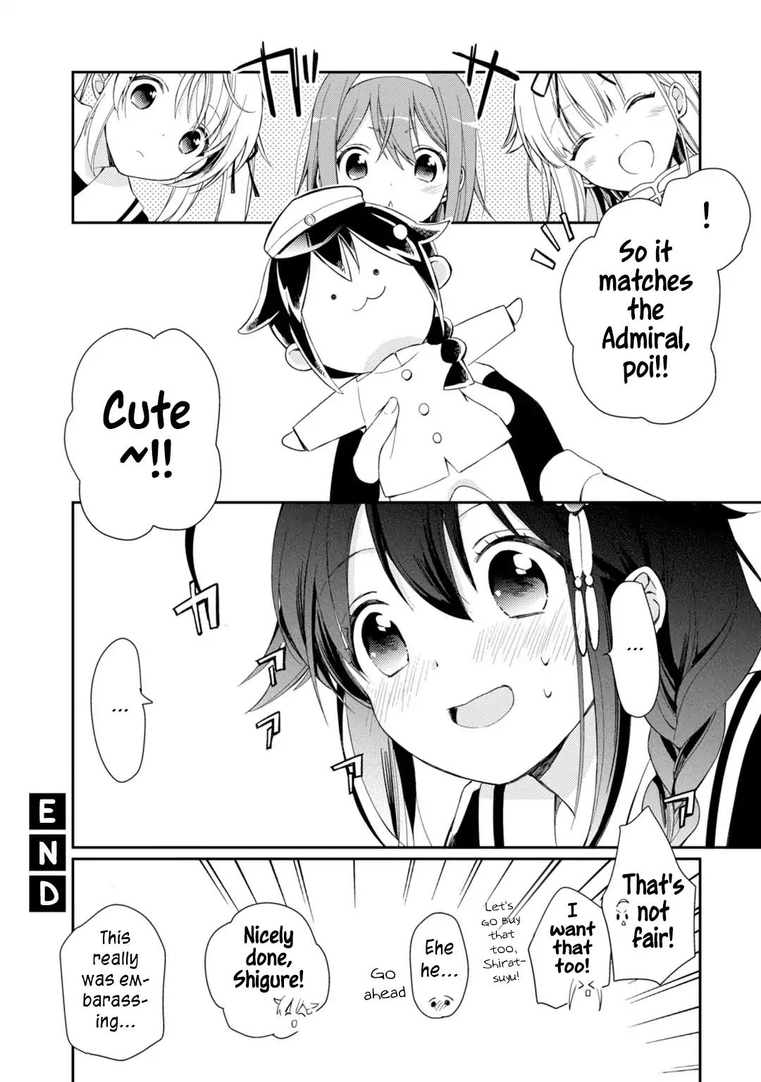 Kantai Collection -KanColle- Dengeki Comic Anthology: Sasebo Chinjufu-hen Chapter 10.8 page 8 - Vol.10 Chapter 8: Custom Doll