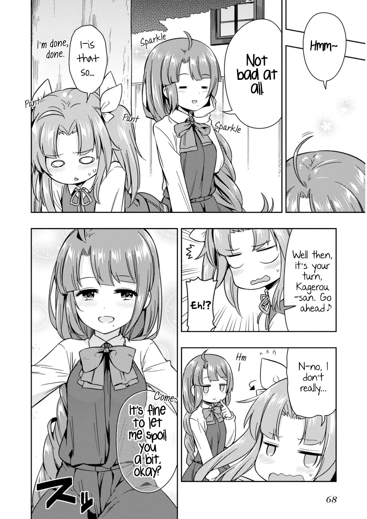 Kantai Collection -KanColle- Dengeki Comic Anthology: Sasebo Chinjufu-hen Chapter 11.8 page 6 - Vol.11 Chapter 8: The YuuKage Contrast