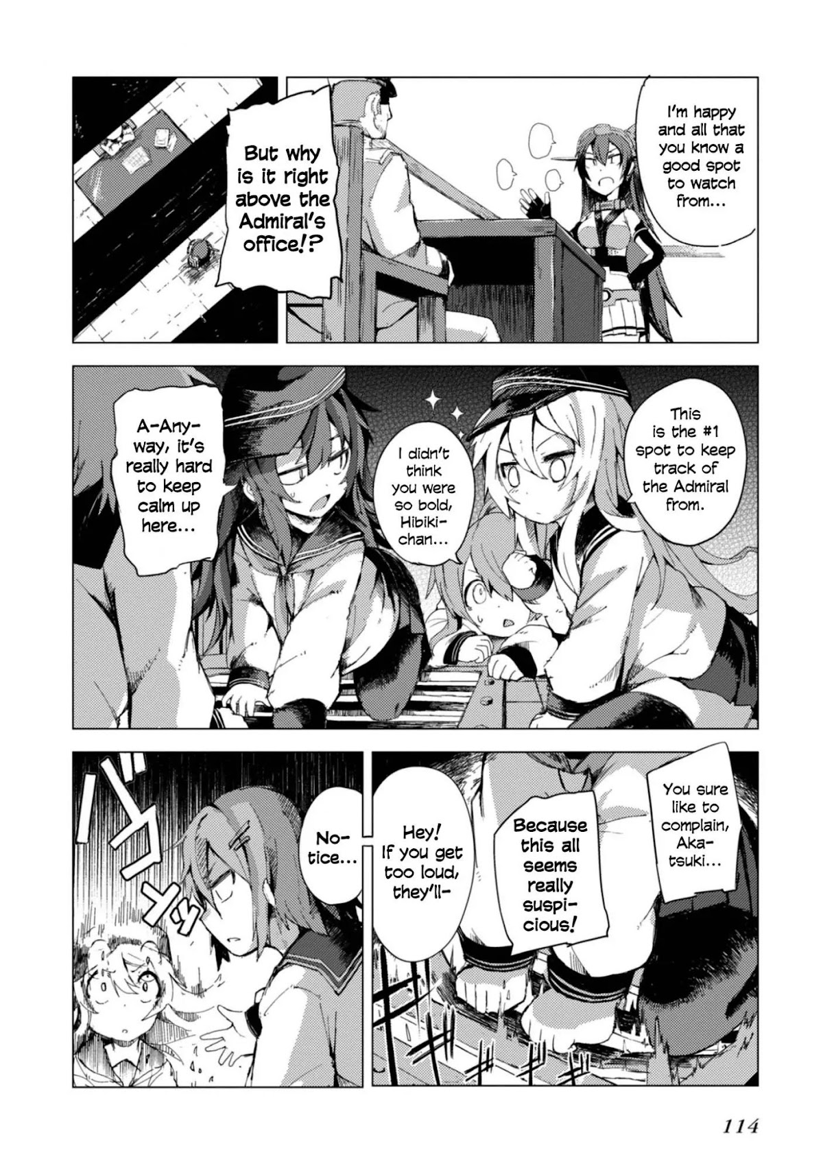 Kantai Collection -KanColle- Dengeki Comic Anthology: Sasebo Chinjufu-hen Chapter 13.12 page 4 - Vol.13 Chapter 12: The Lady I'd Like to Be