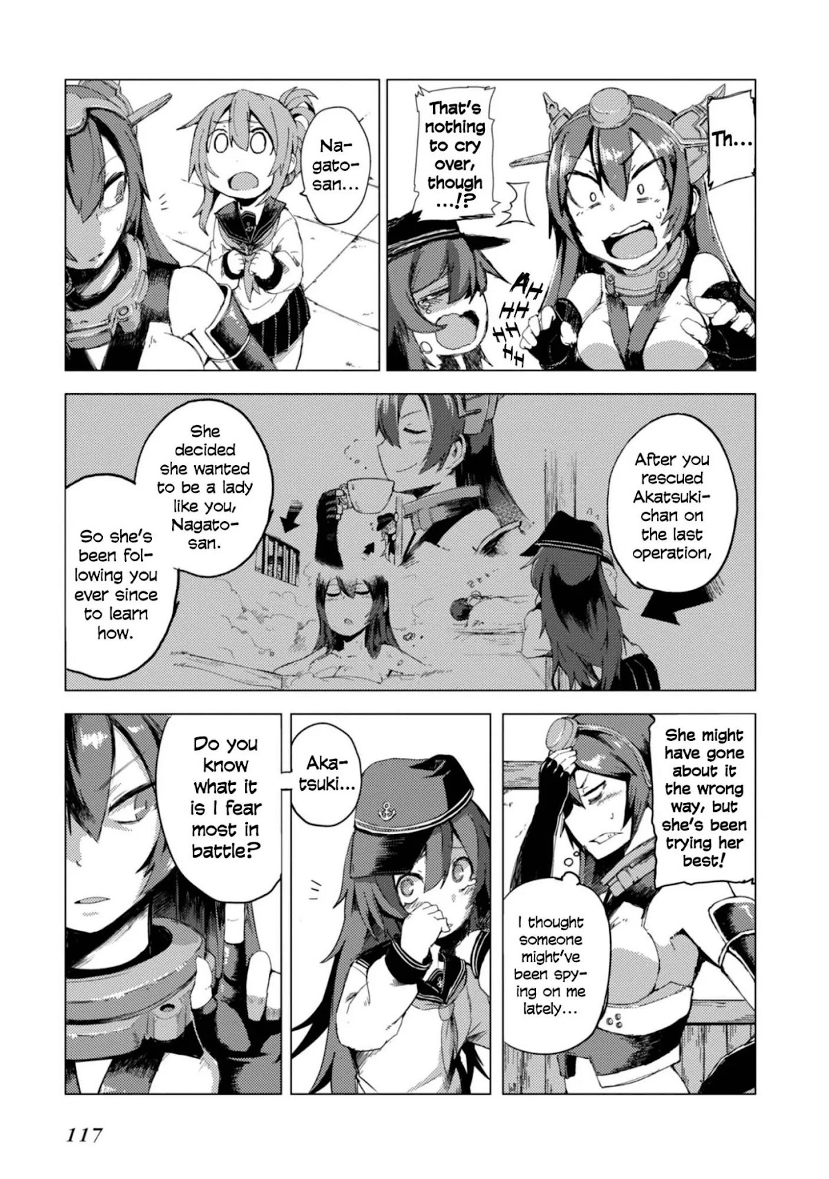 Kantai Collection -KanColle- Dengeki Comic Anthology: Sasebo Chinjufu-hen Chapter 13.12 page 7 - Vol.13 Chapter 12: The Lady I'd Like to Be