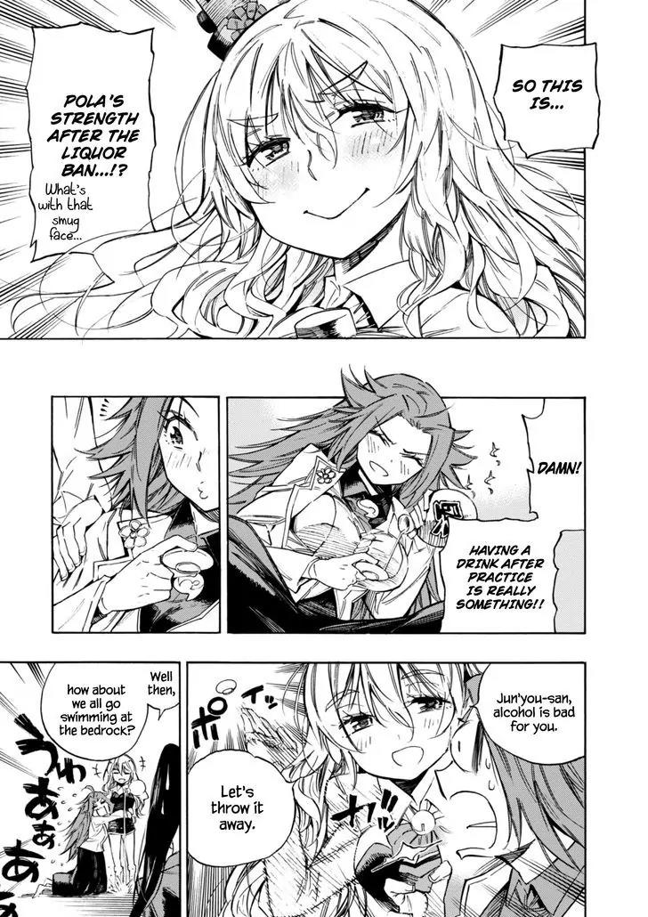 Kantai Collection -KanColle- Dengeki Comic Anthology: Sasebo Chinjufu-hen Chapter 13.2 page 5 - Vol.13 Chapter 2: Pola and the Liquor Ban