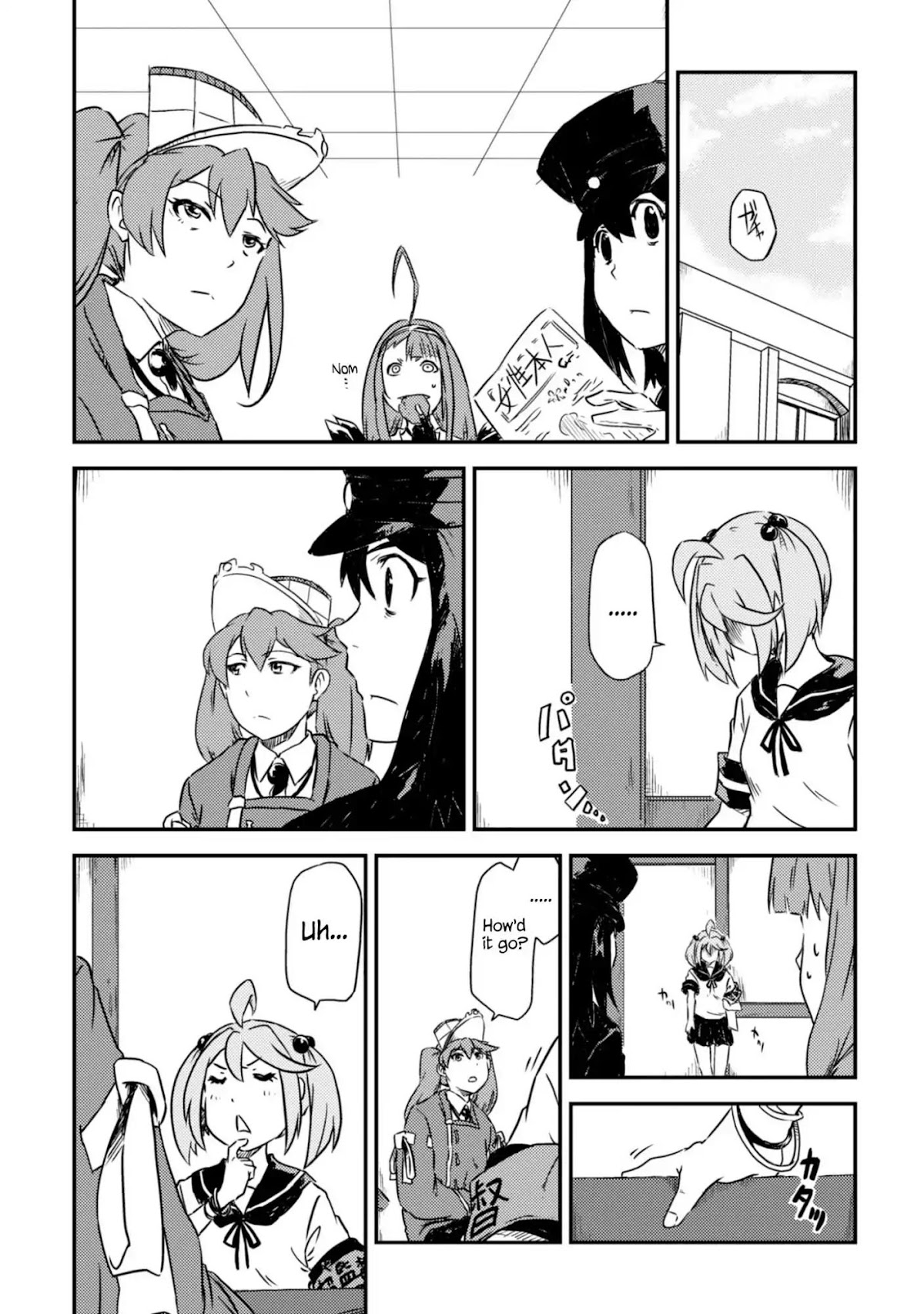 Kantai Collection -KanColle- Dengeki Comic Anthology: Sasebo Chinjufu-hen Chapter 14.4 page 7 - Vol.14 Chapter 4: A Song of Love for Shipgirls...