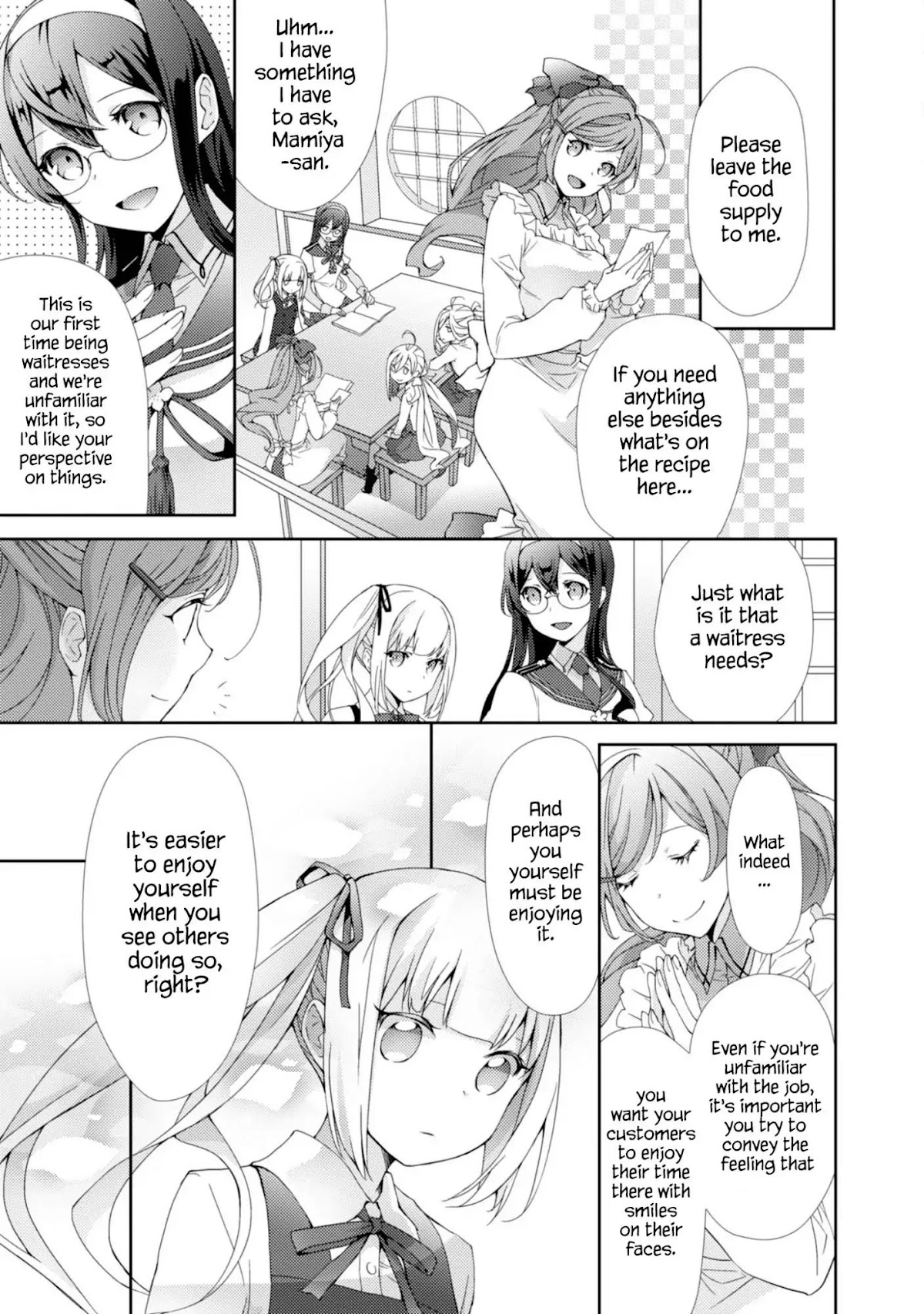 Kantai Collection -KanColle- Dengeki Comic Anthology: Sasebo Chinjufu-hen Chapter 14.8 page 5 - Vol.14 Chapter 8: The Romantic Rei-Gou Cafe