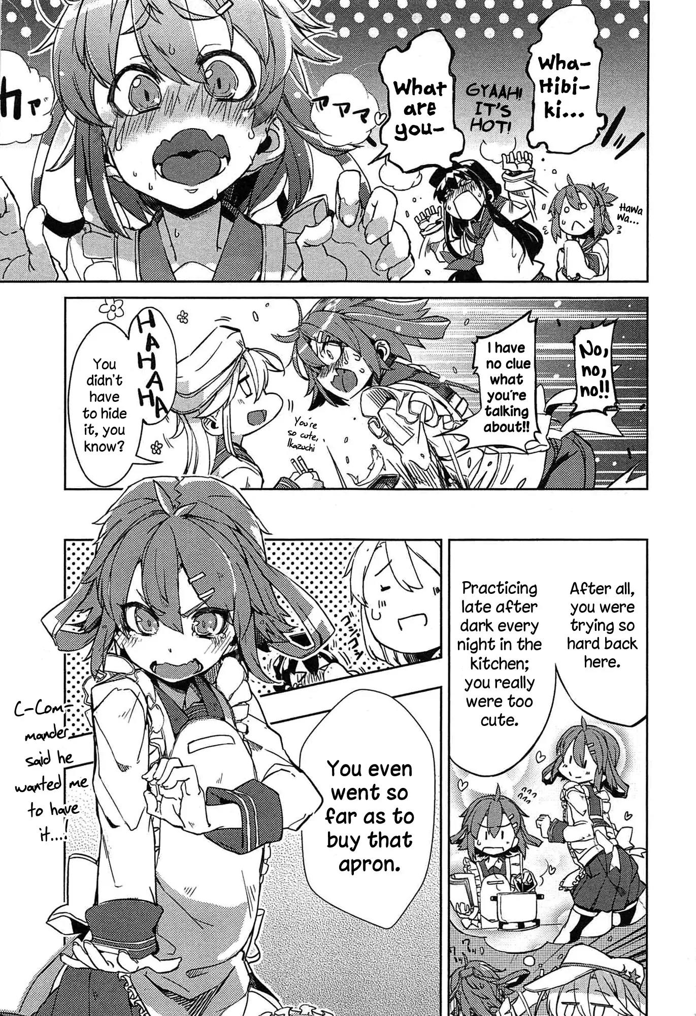 Kantai Collection -KanColle- Dengeki Comic Anthology: Sasebo Chinjufu-hen Chapter 2.16 page 3 - Vol.2 Chapter 16: Strange Love