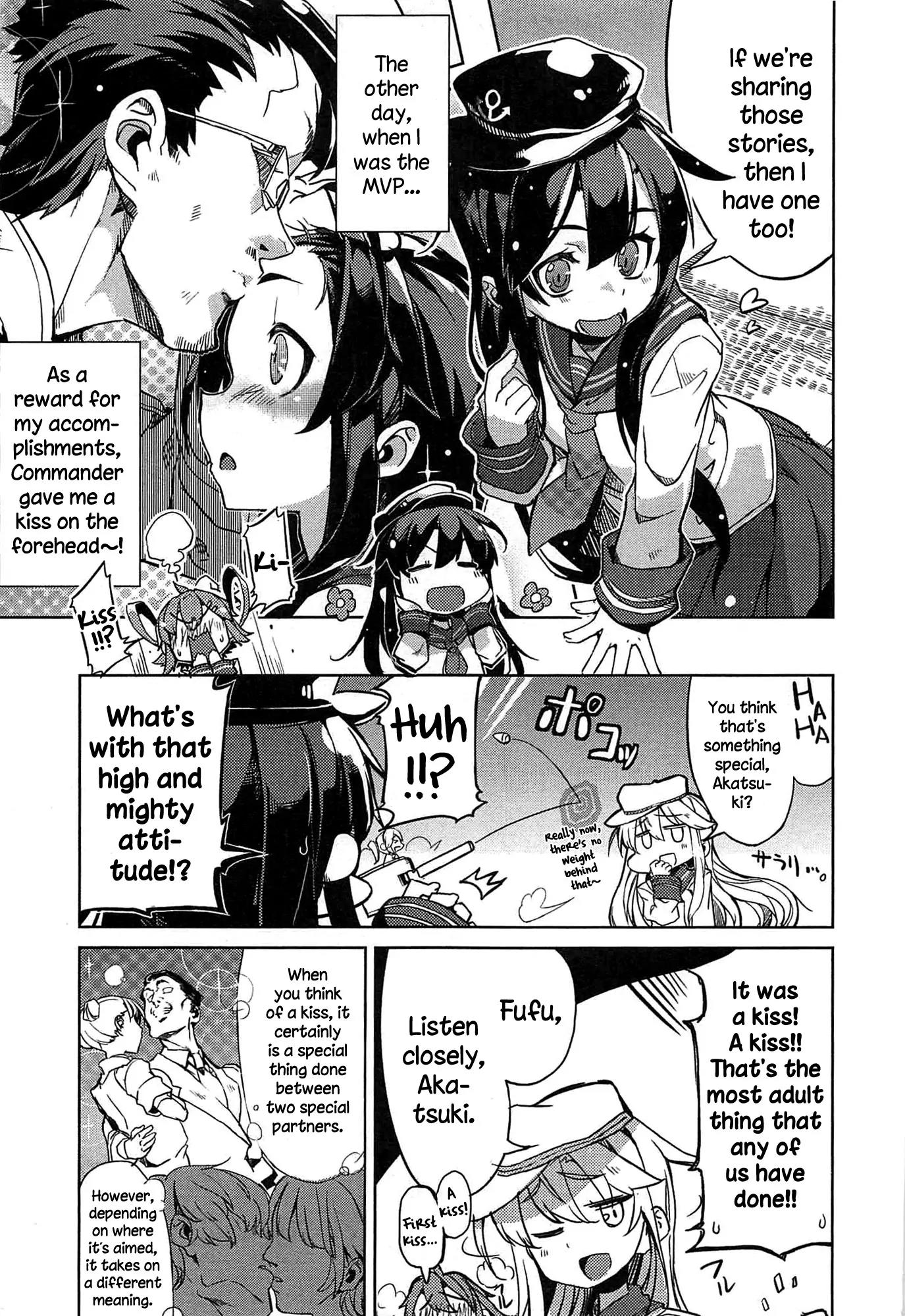 Kantai Collection -KanColle- Dengeki Comic Anthology: Sasebo Chinjufu-hen Chapter 2.16 page 5 - Vol.2 Chapter 16: Strange Love
