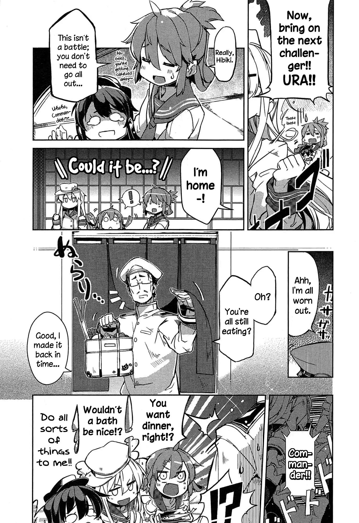 Kantai Collection -KanColle- Dengeki Comic Anthology: Sasebo Chinjufu-hen Chapter 2.16 page 7 - Vol.2 Chapter 16: Strange Love