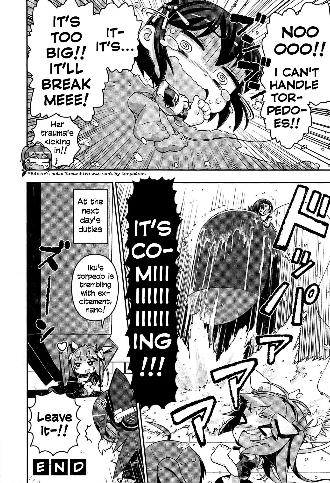 Kantai Collection -KanColle- Dengeki Comic Anthology: Sasebo Chinjufu-hen Chapter 2.6 page 6 - Vol.2 Chapter 6: Iku's Resupply is Rough! Nano!