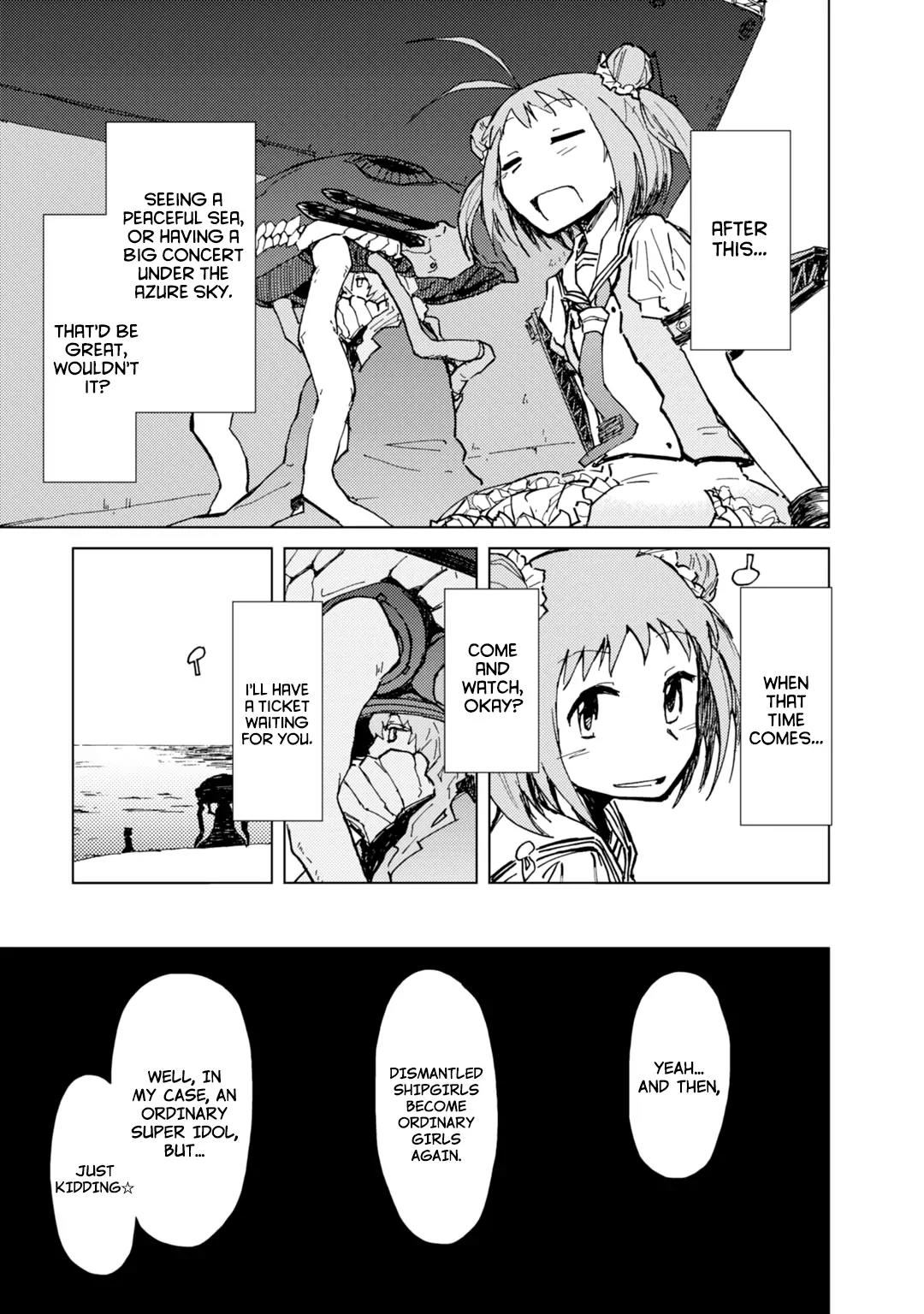 Kantai Collection -KanColle- Dengeki Comic Anthology: Sasebo Chinjufu-hen Chapter 4.5 page 11 - Vol.4 Chapter 5: Naka-chan, Dismantled