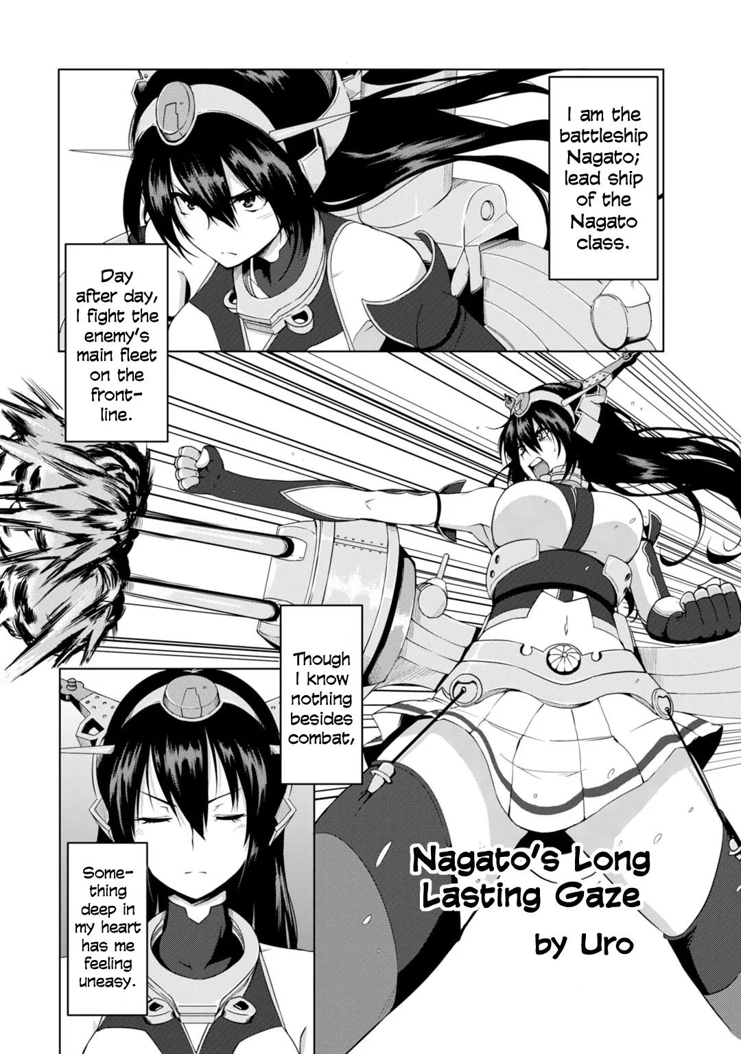 Kantai Collection -KanColle- Dengeki Comic Anthology: Sasebo Chinjufu-hen Chapter 6.6 page 1 - Vol.6 Chapter 6: Nagato's Long Lasting Gaze