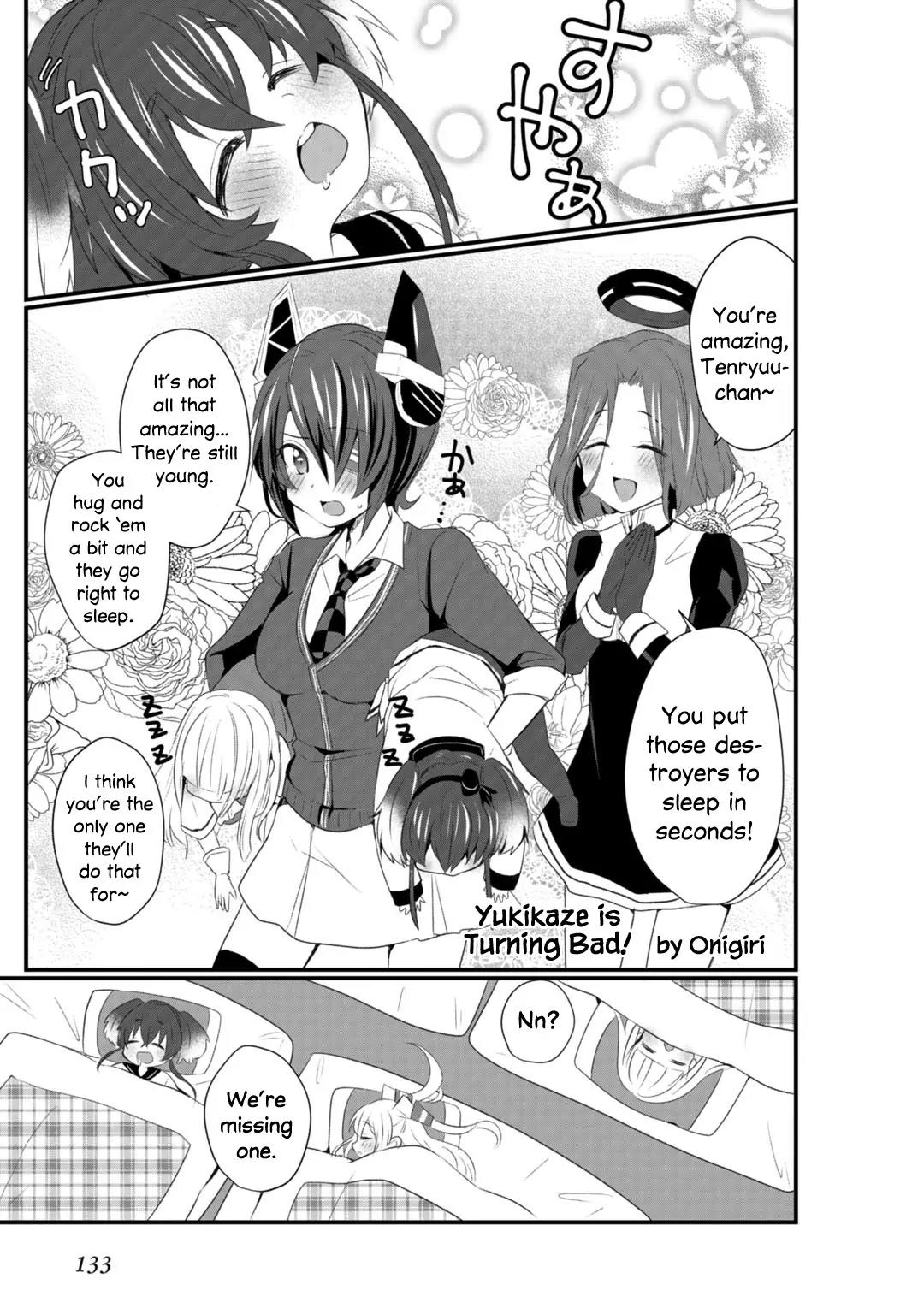 Kantai Collection -KanColle- Dengeki Comic Anthology: Sasebo Chinjufu-hen Chapter 7.15 page 1 - Vol.7 Chapter 15: Yukikaze is Turning Bad!