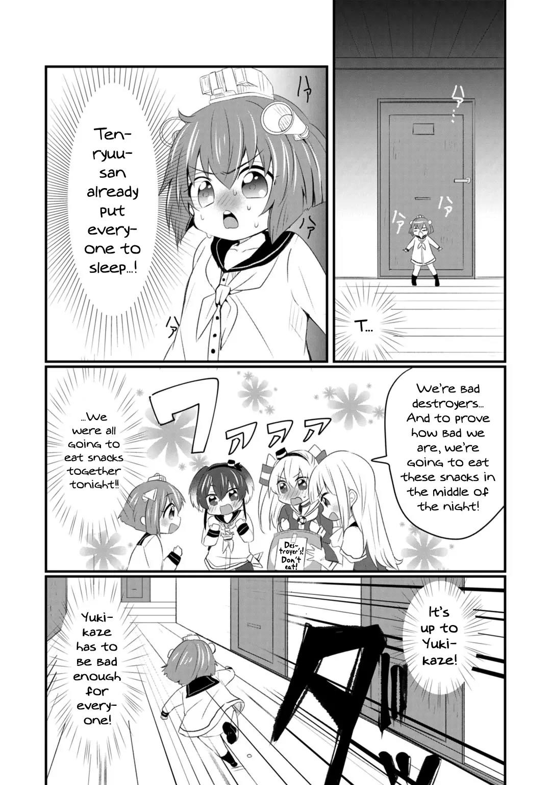 Kantai Collection -KanColle- Dengeki Comic Anthology: Sasebo Chinjufu-hen Chapter 7.15 page 2 - Vol.7 Chapter 15: Yukikaze is Turning Bad!