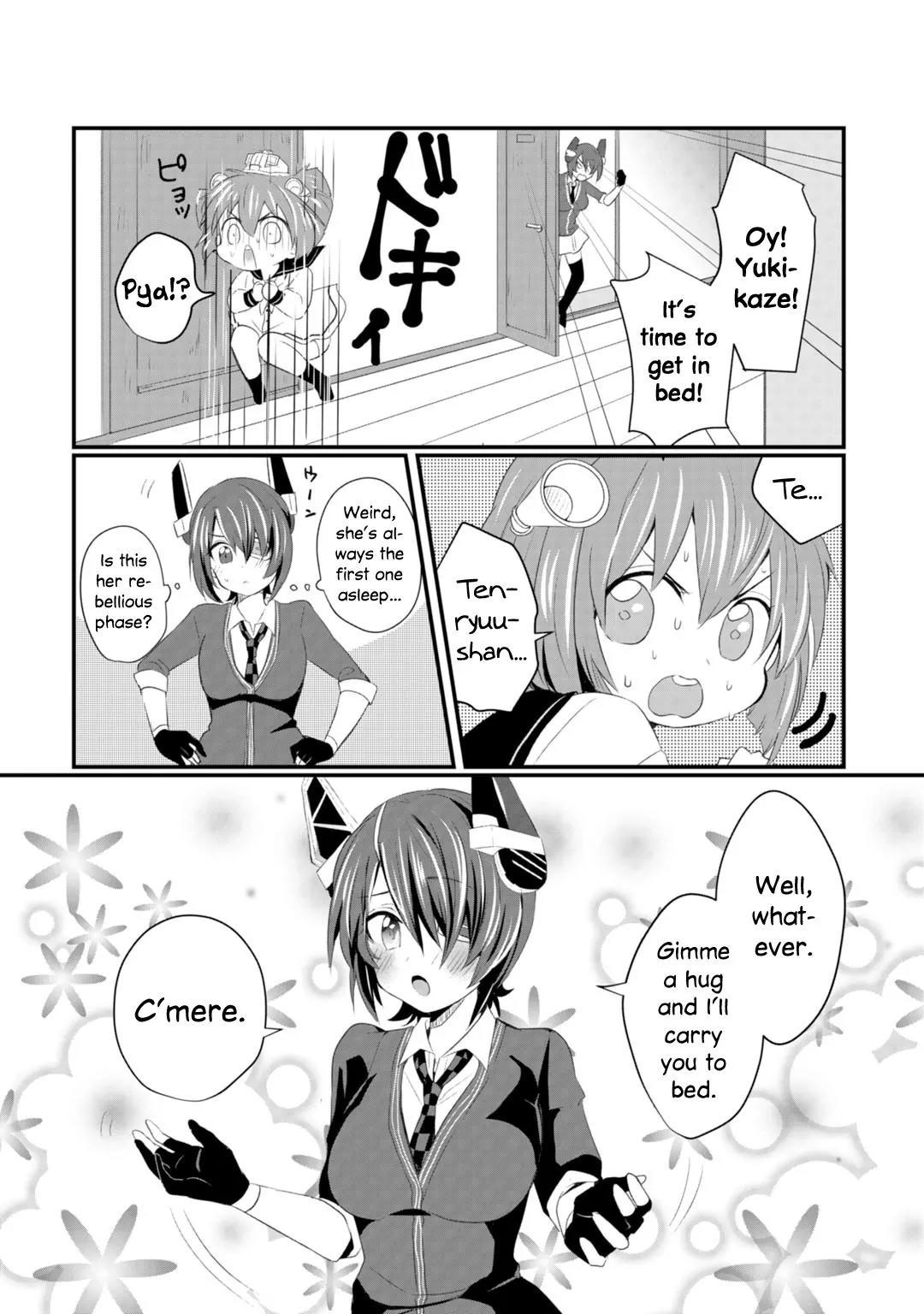 Kantai Collection -KanColle- Dengeki Comic Anthology: Sasebo Chinjufu-hen Chapter 7.15 page 3 - Vol.7 Chapter 15: Yukikaze is Turning Bad!