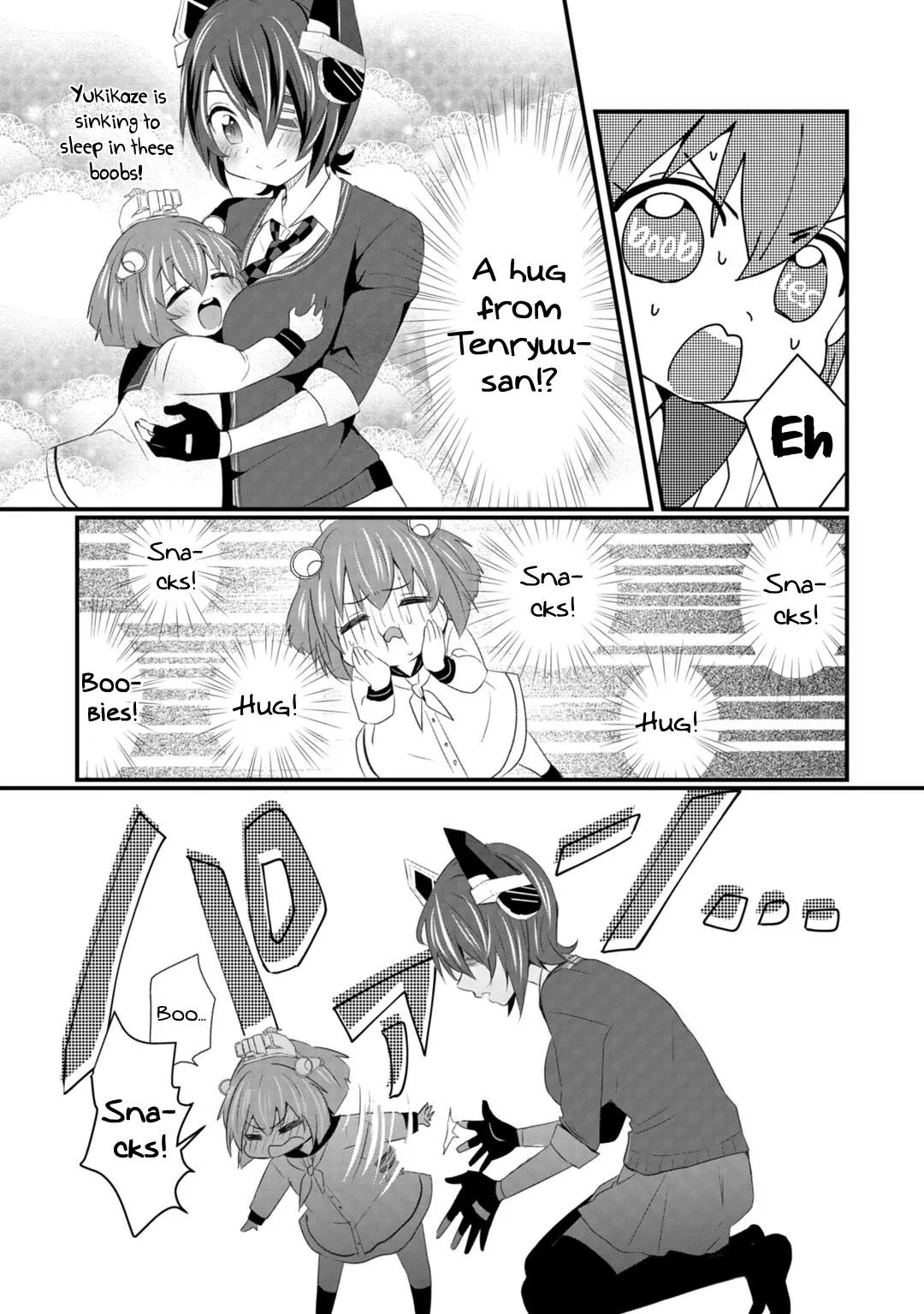 Kantai Collection -KanColle- Dengeki Comic Anthology: Sasebo Chinjufu-hen Chapter 7.15 page 4 - Vol.7 Chapter 15: Yukikaze is Turning Bad!
