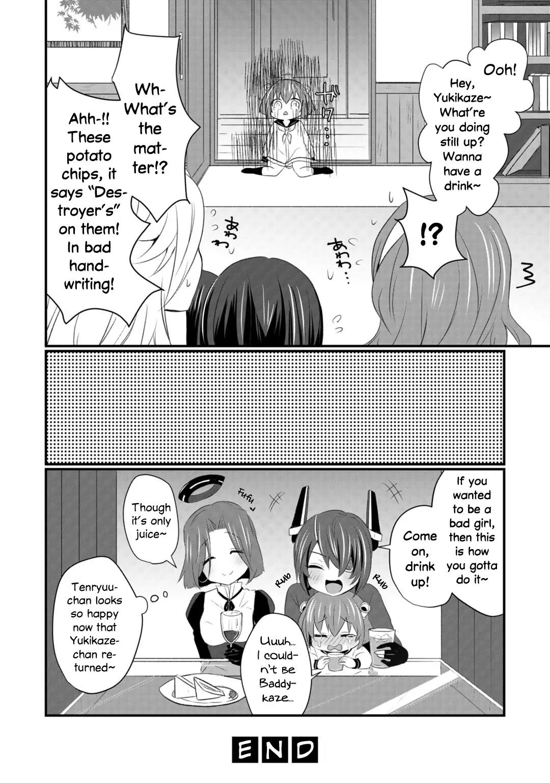 Kantai Collection -KanColle- Dengeki Comic Anthology: Sasebo Chinjufu-hen Chapter 7.15 page 8 - Vol.7 Chapter 15: Yukikaze is Turning Bad!