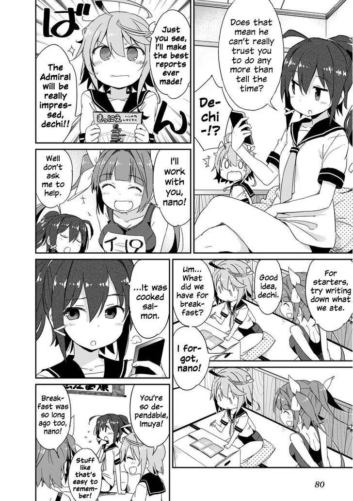 Kantai Collection -KanColle- Dengeki Comic Anthology: Sasebo Chinjufu-hen Chapter 8.10 page 2 - Vol.8 Chapter 10: Mayhem in the Sub's Room