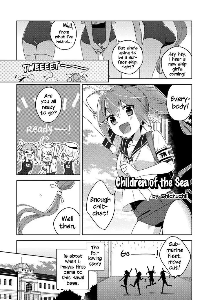 Kantai Collection -KanColle- Dengeki Comic Anthology: Sasebo Chinjufu-hen Chapter 9.10 page 1 - Vol.9 Chapter 10: Children of the Sea