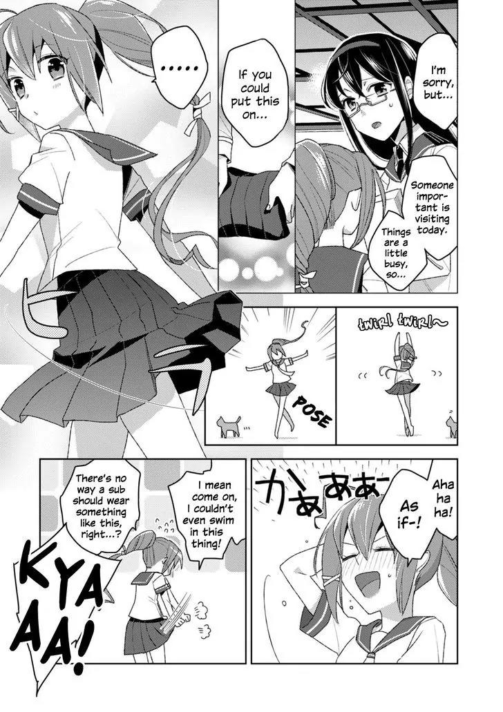 Kantai Collection -KanColle- Dengeki Comic Anthology: Sasebo Chinjufu-hen Chapter 9.10 page 3 - Vol.9 Chapter 10: Children of the Sea