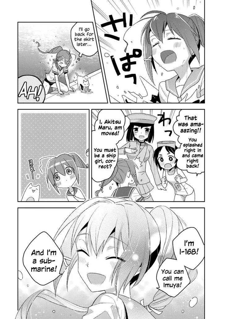 Kantai Collection -KanColle- Dengeki Comic Anthology: Sasebo Chinjufu-hen Chapter 9.10 page 7 - Vol.9 Chapter 10: Children of the Sea