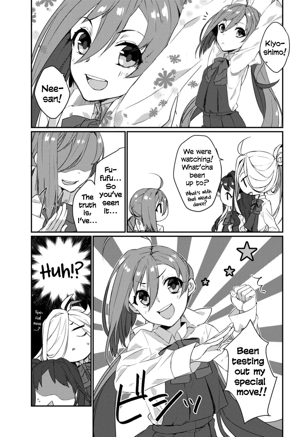 Kantai Collection -KanColle- Dengeki Comic Anthology: Sasebo Chinjufu-hen Chapter 9.3 page 2 - Vol.9 Chapter 3: Someday, Surely, Super Battleship