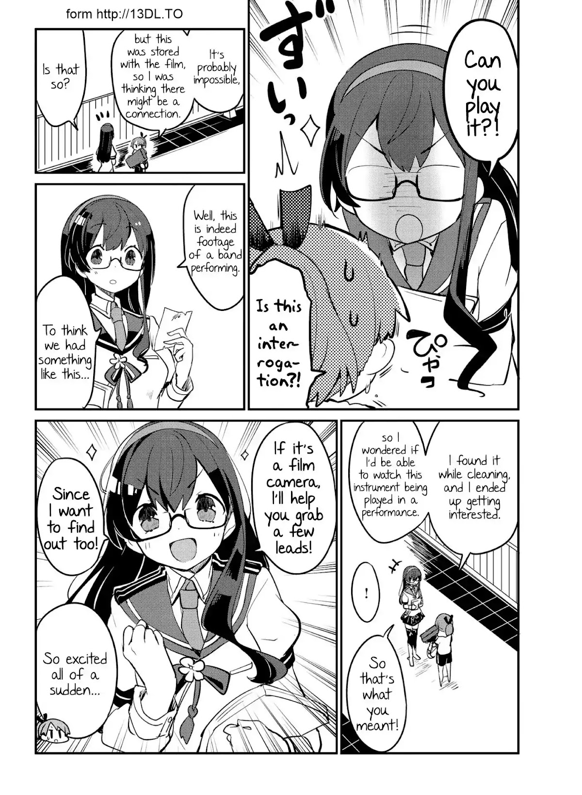 Kantai Collection -KanColle- Miiro no Alto Sax Chapter 1 page 21 - Chapter 1
