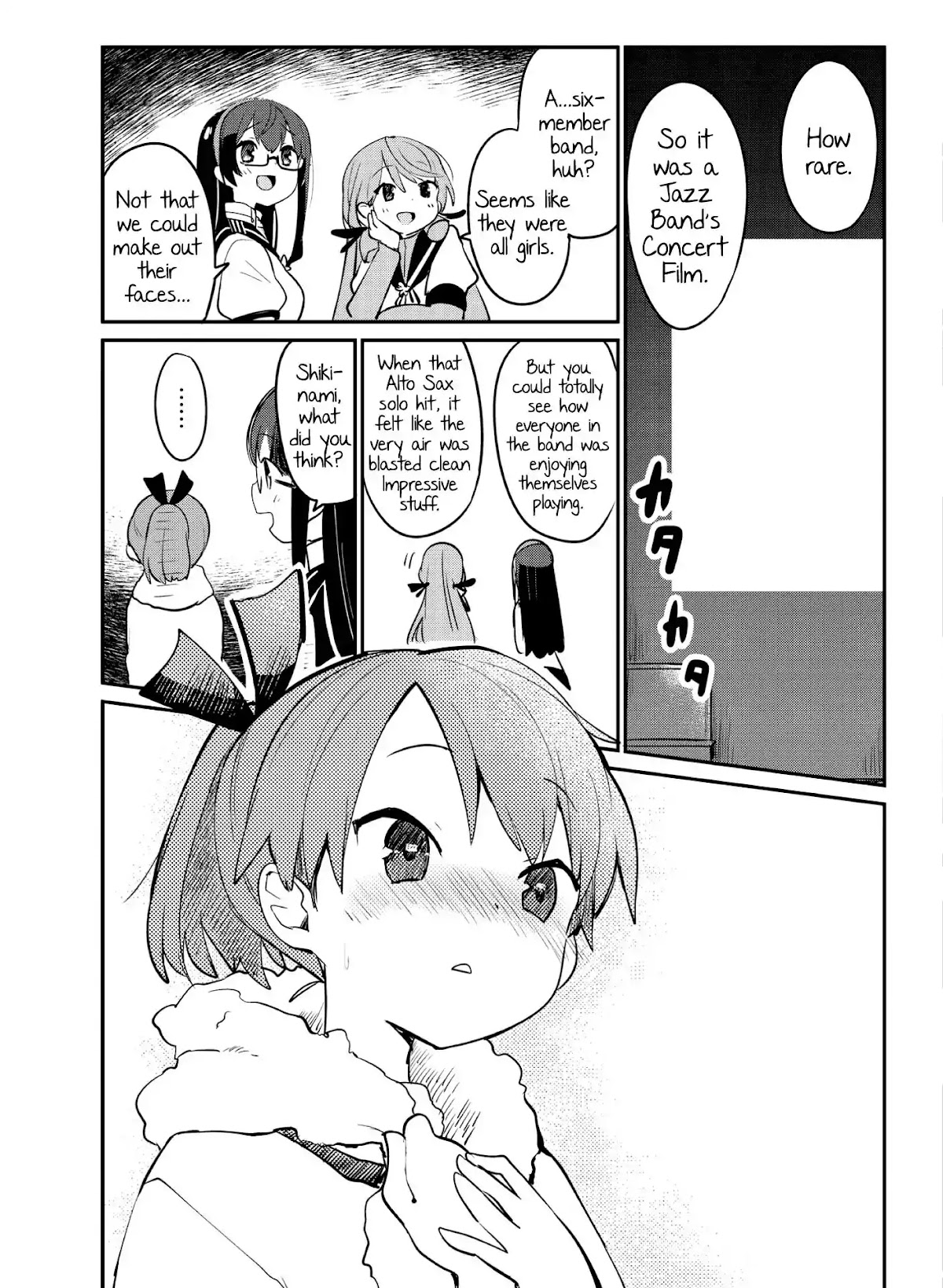 Kantai Collection -KanColle- Miiro no Alto Sax Chapter 1 page 27 - Chapter 1
