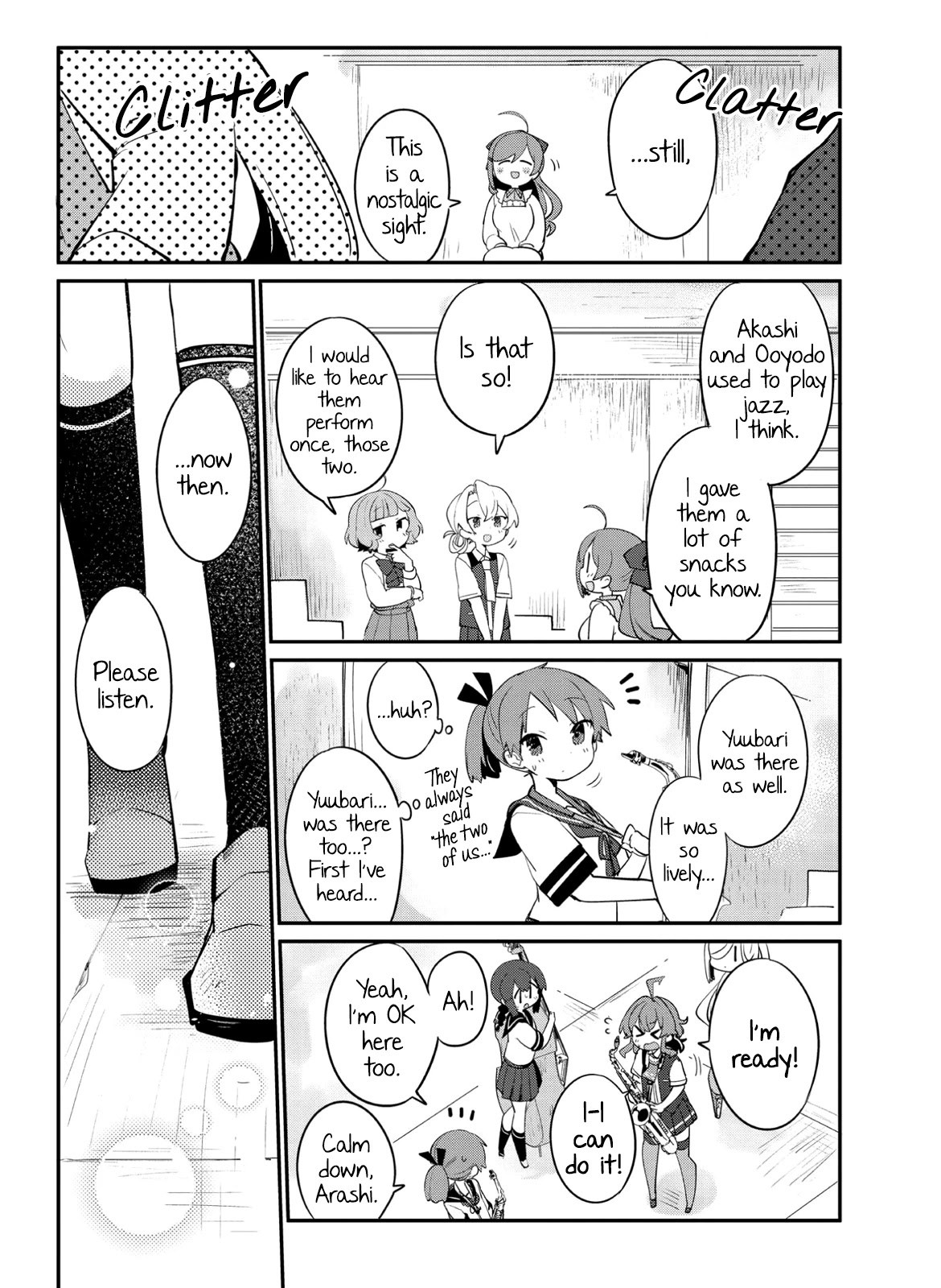 Kantai Collection -KanColle- Miiro no Alto Sax Chapter 10 page 14 - Chapter 10