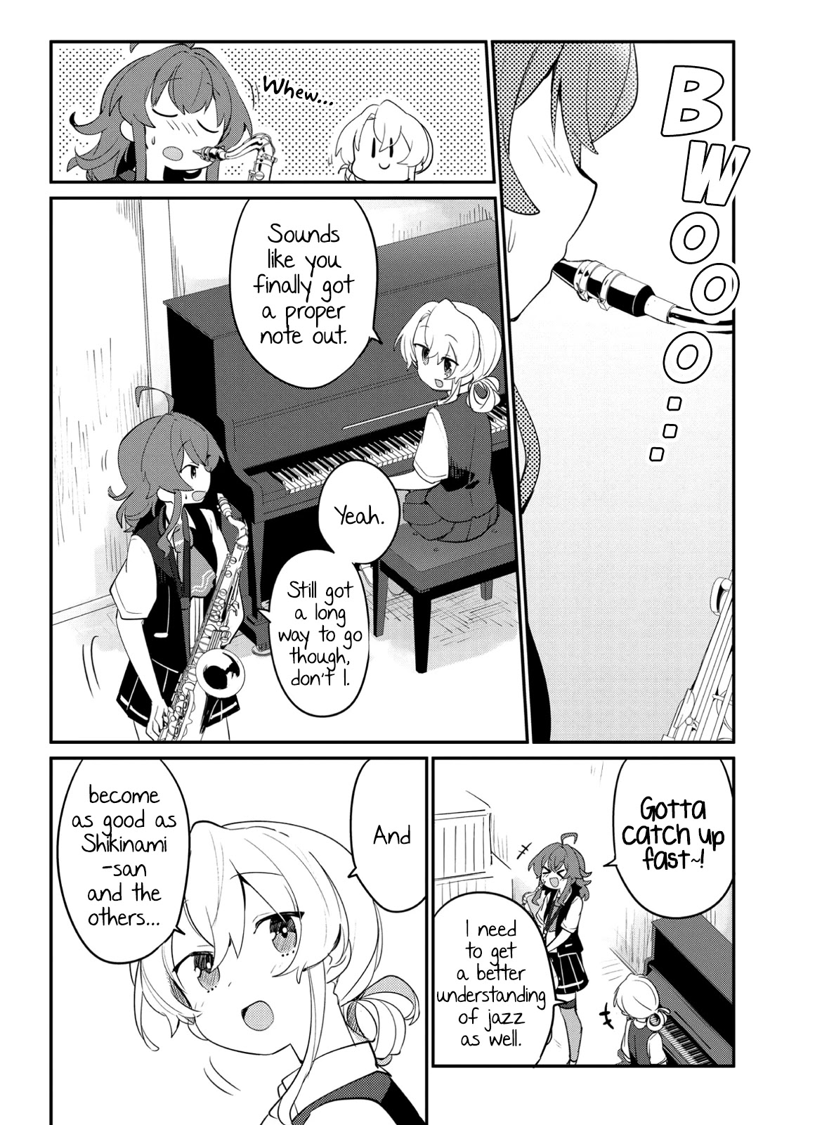 Kantai Collection -KanColle- Miiro no Alto Sax Chapter 10 page 4 - Chapter 10