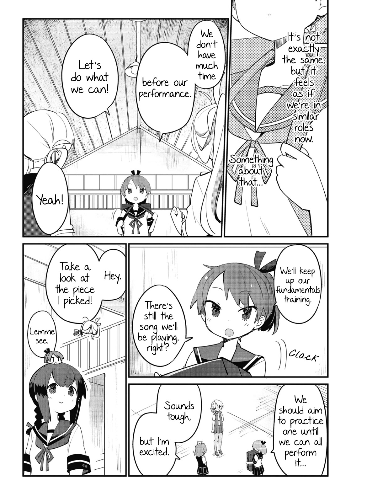 Kantai Collection -KanColle- Miiro no Alto Sax Chapter 11 page 14 - Chapter 11