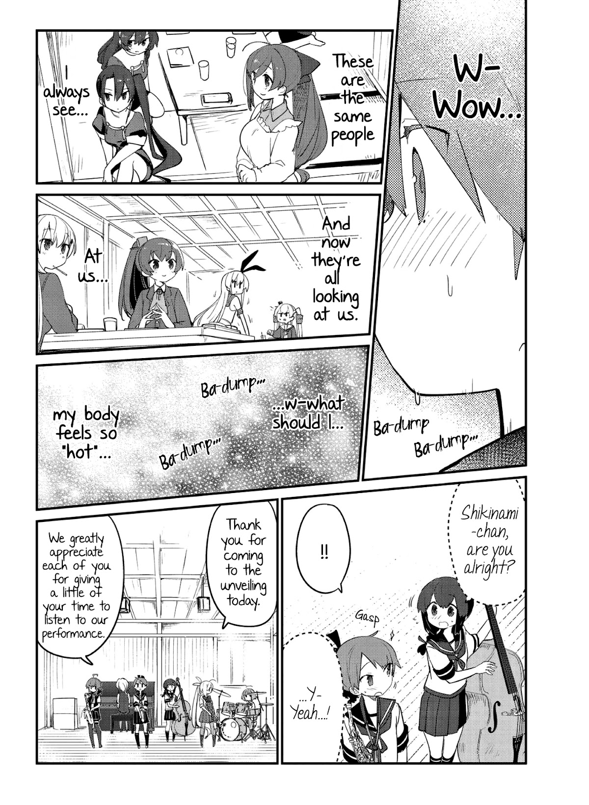 Kantai Collection -KanColle- Miiro no Alto Sax Chapter 12 page 10 - Chapter 12