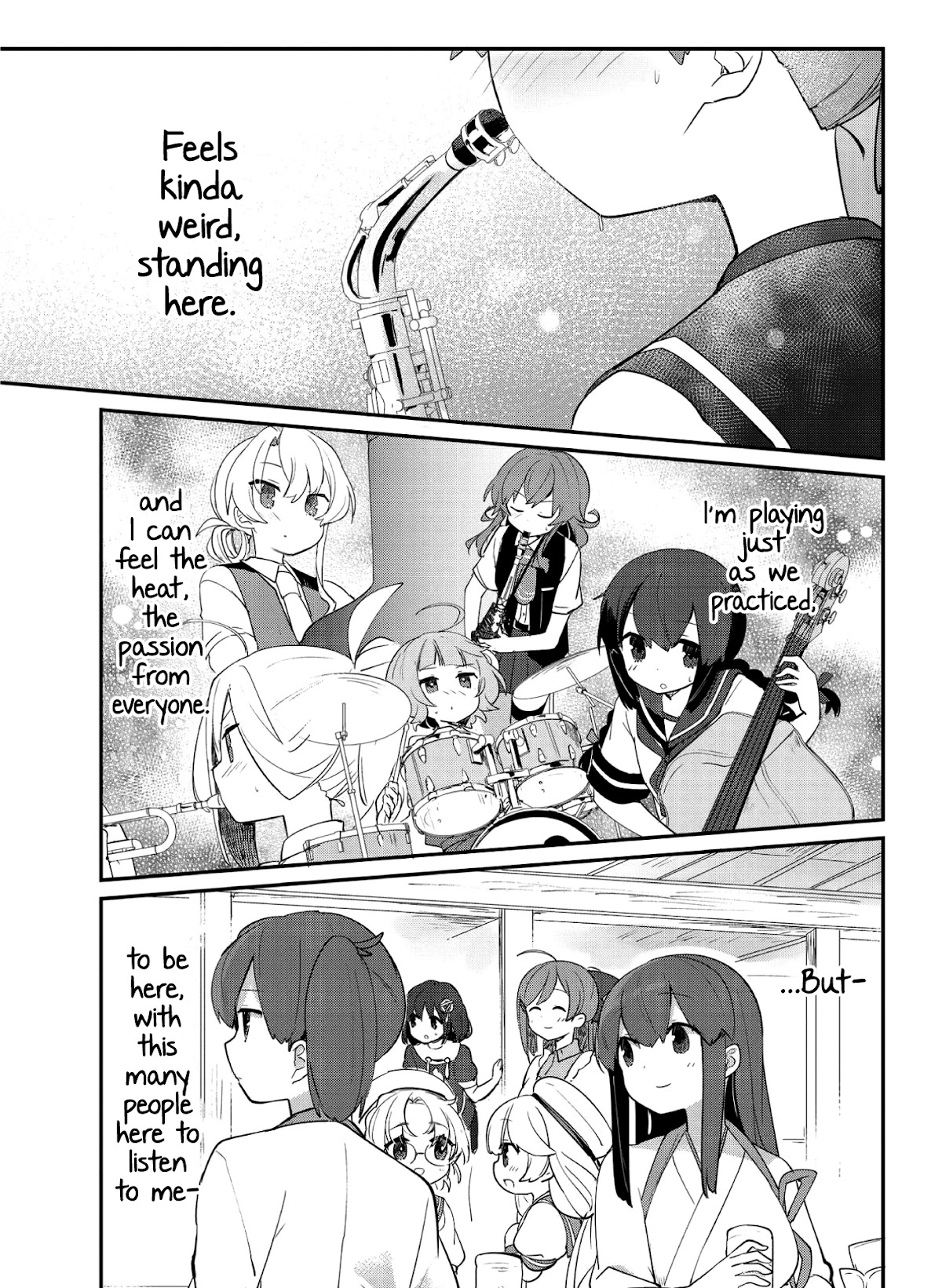 Kantai Collection -KanColle- Miiro no Alto Sax Chapter 12 page 13 - Chapter 12