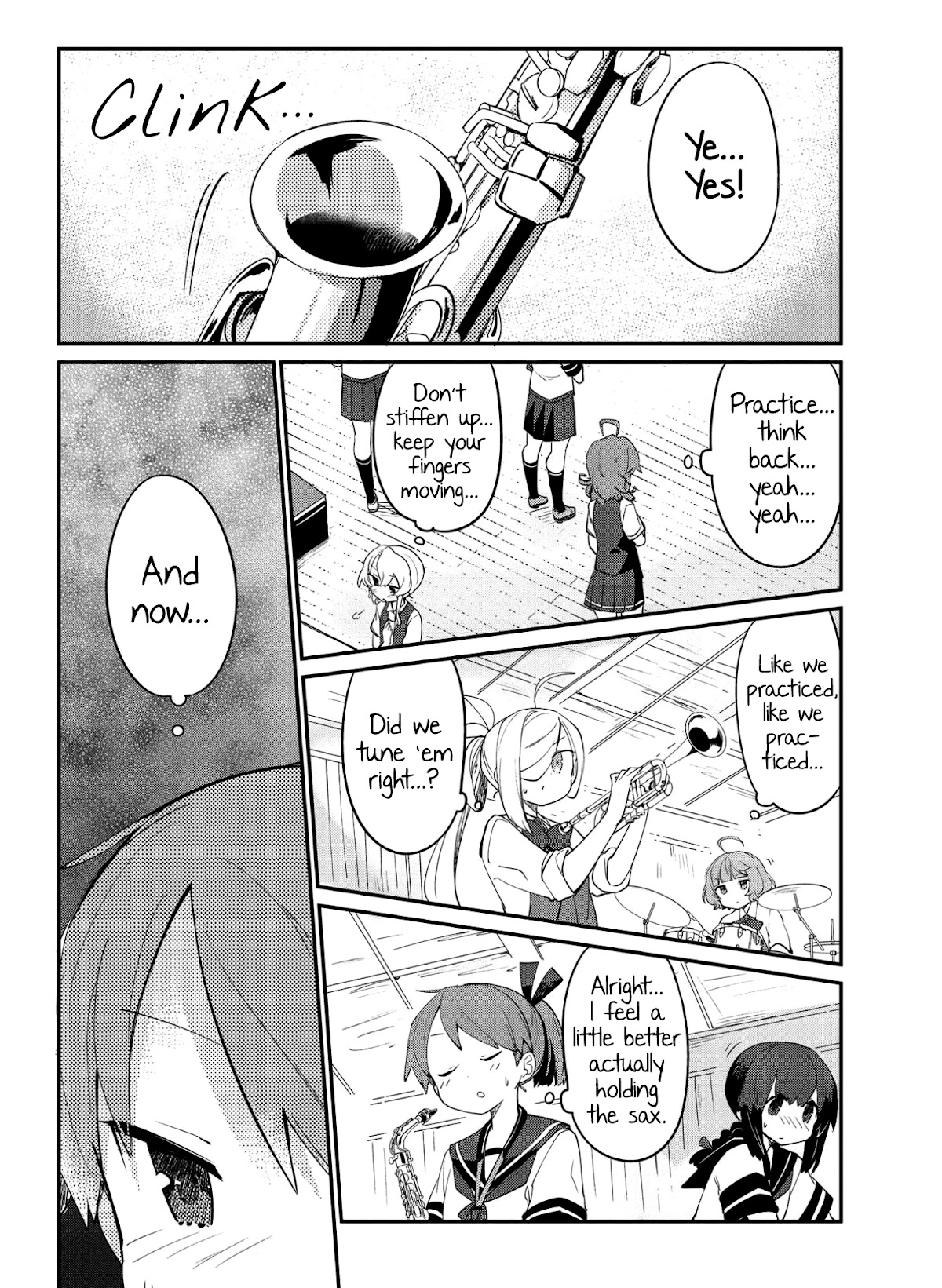 Kantai Collection -KanColle- Miiro no Alto Sax Chapter 12 page 8 - Chapter 12