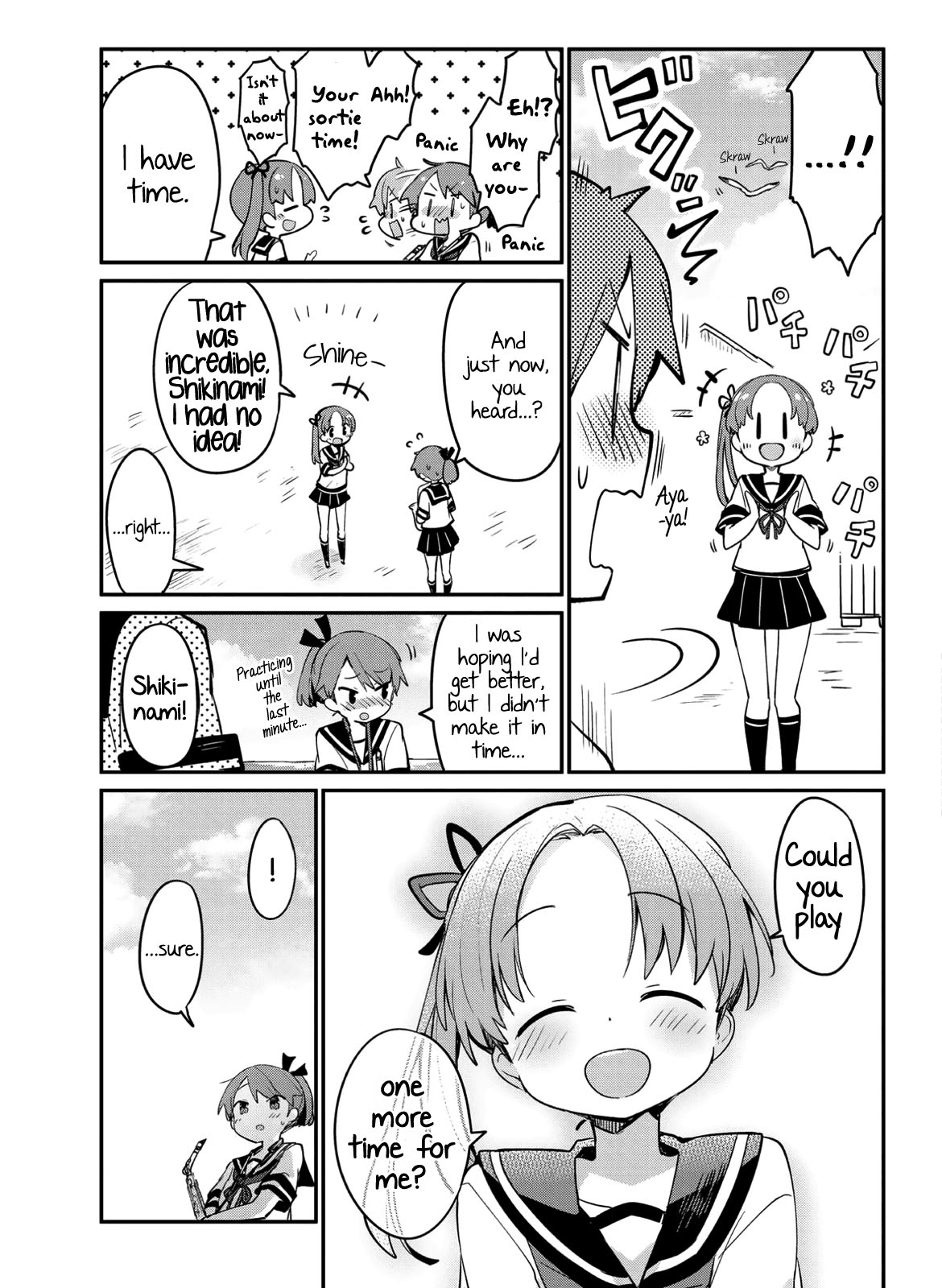 Kantai Collection -KanColle- Miiro no Alto Sax Chapter 2 page 11 - Chapter 2